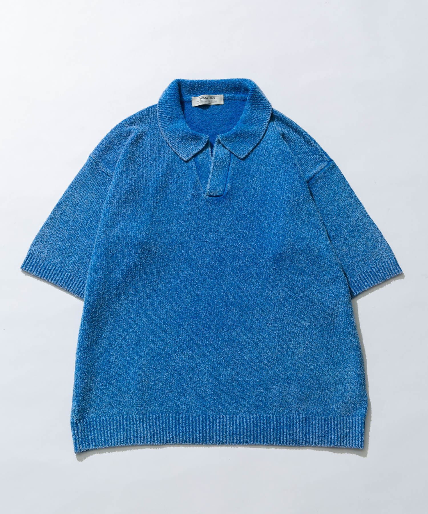 Sonny Label 「インディゴパイルスキッパーポロシャツ」|ポロシャツ|