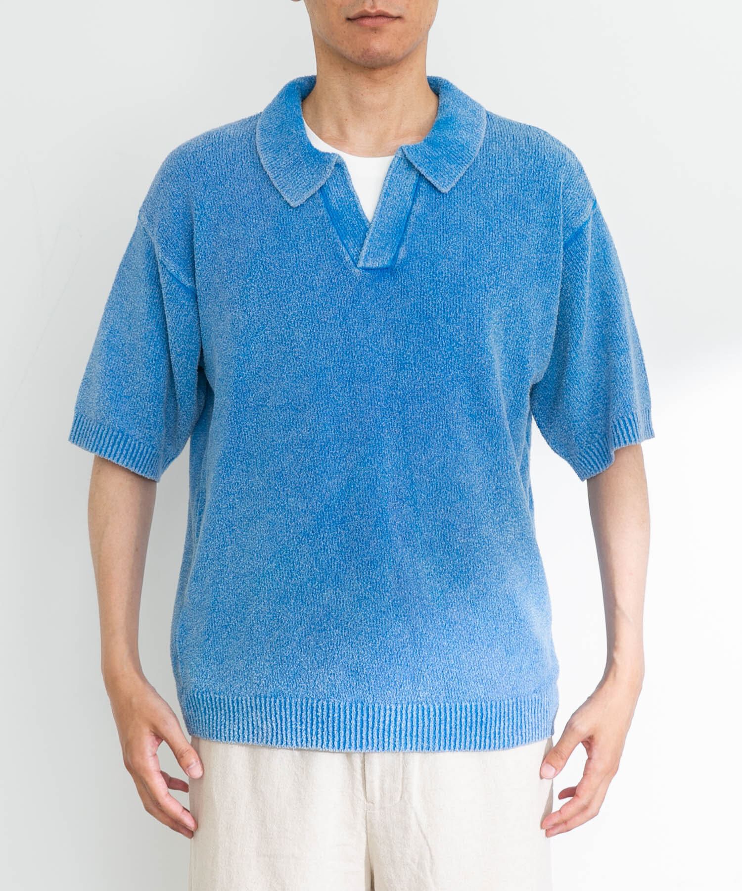 Sonny Label 「インディゴパイルスキッパーポロシャツ」|ポロシャツ|