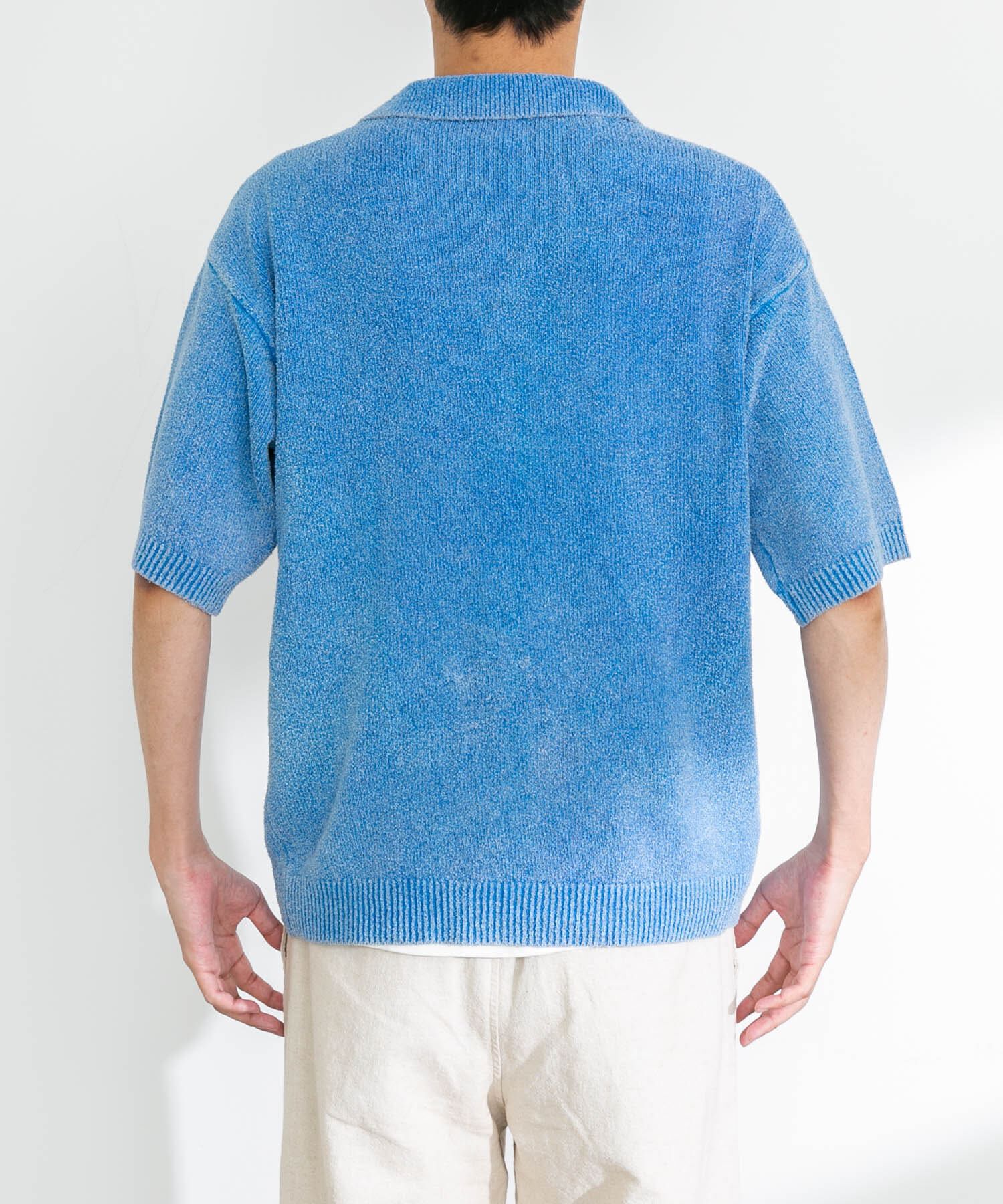 Sonny Label 「インディゴパイルスキッパーポロシャツ」|ポロシャツ|