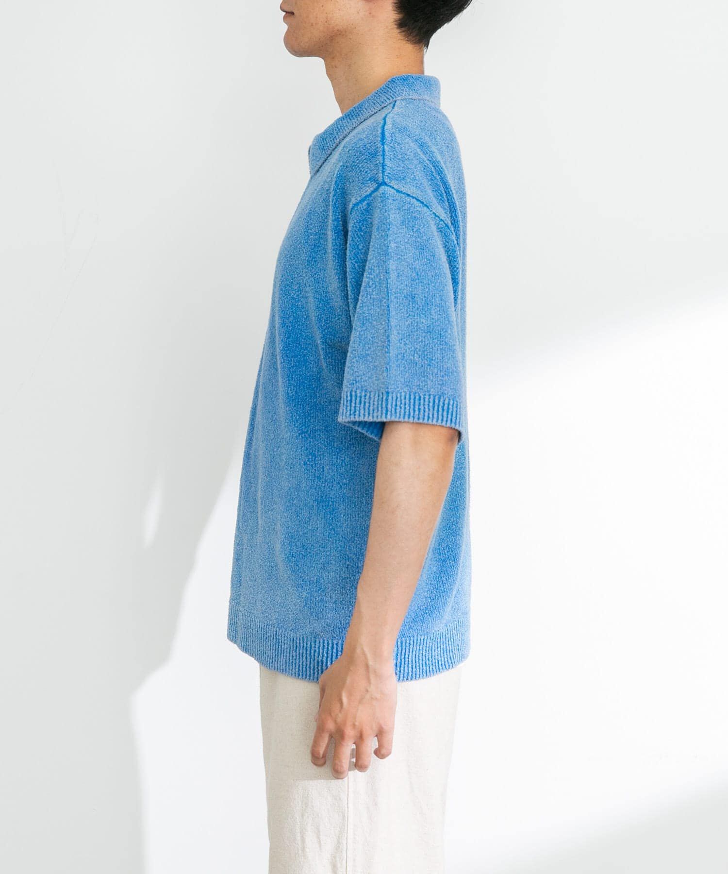 Sonny Label 「インディゴパイルスキッパーポロシャツ」|ポロシャツ|