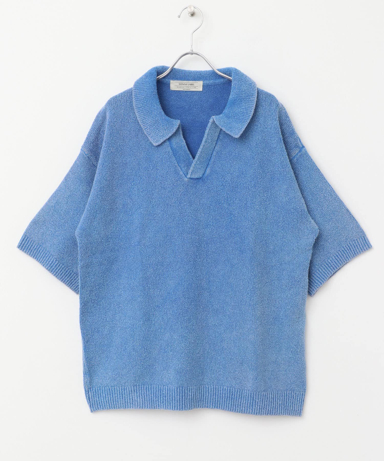 Sonny Label 「インディゴパイルスキッパーポロシャツ」|ポロシャツ|