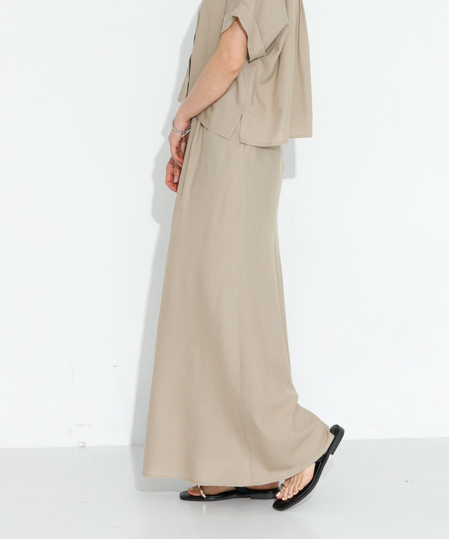 Sonny Label 「リネン混セミマーメイドスカート」|スカート|