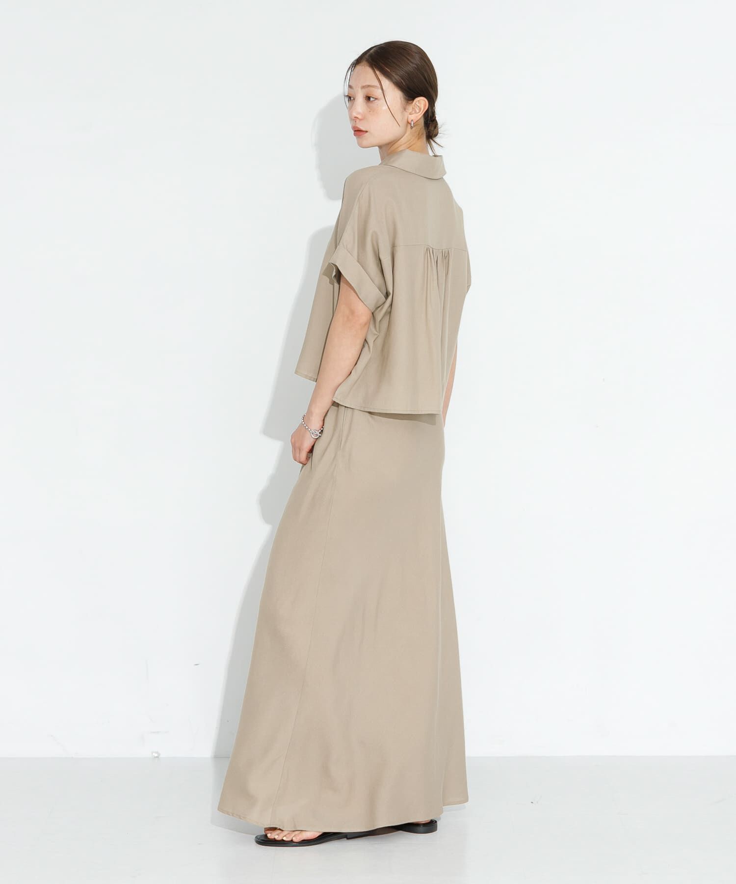 Sonny Label 「リネン混セミマーメイドスカート」|スカート|