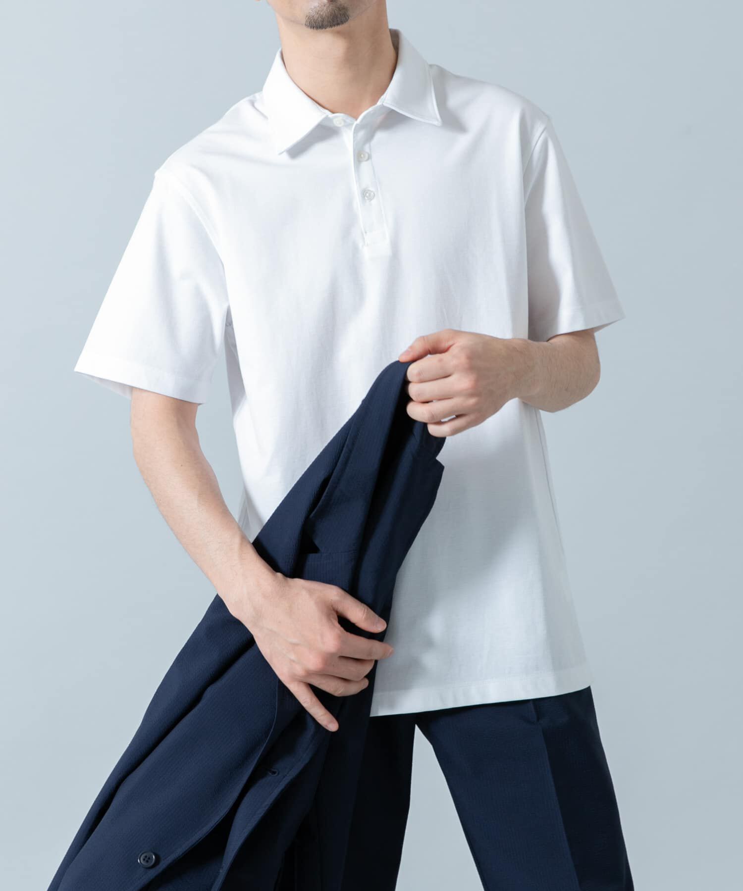 URBAN RESEARCH ROSSO「『XLサイズあり』ハイパフォーマンスコンフォートポロシャツ」|ポロシャツ|