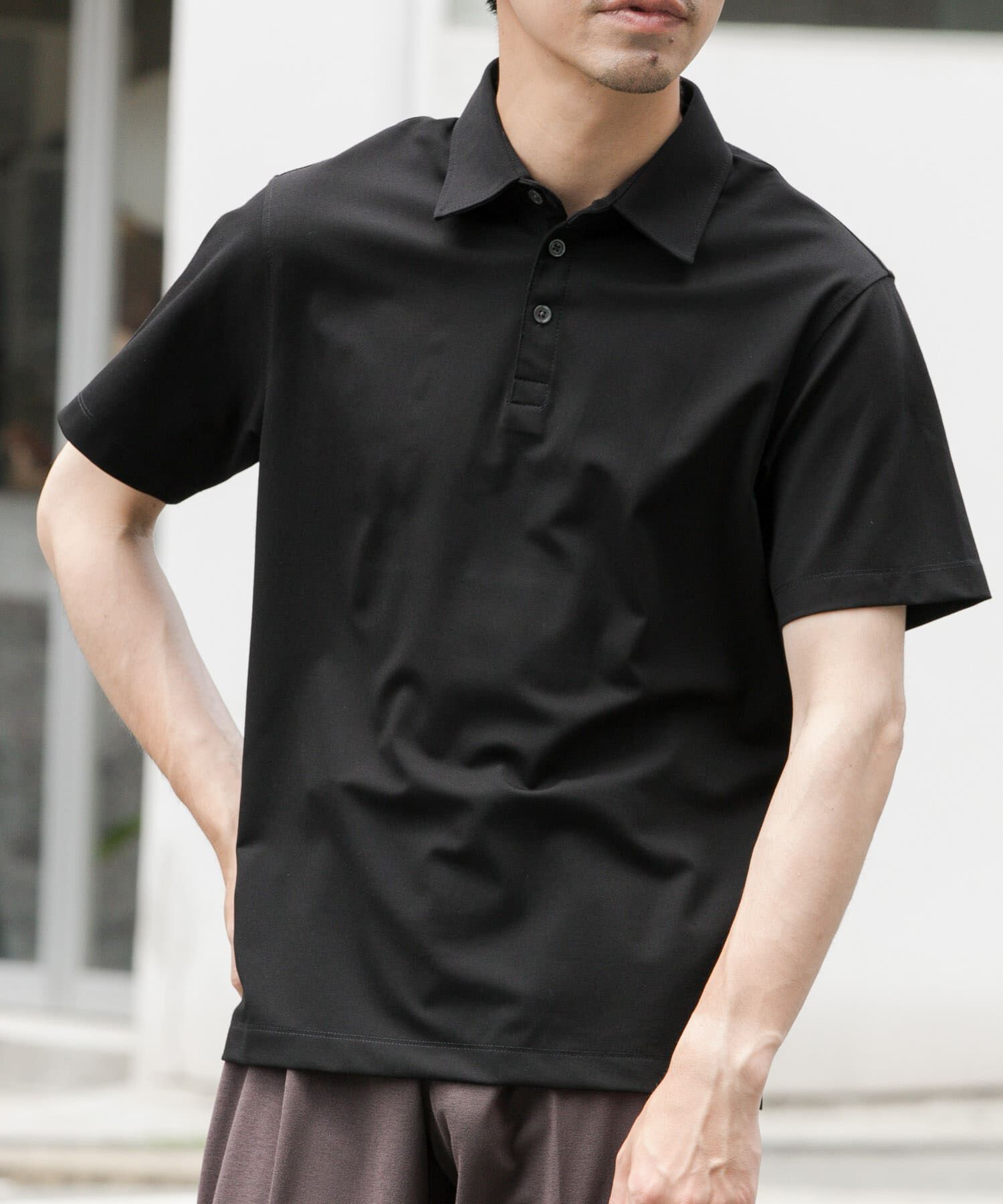 URBAN RESEARCH ROSSO「『XLサイズあり』ハイパフォーマンスコンフォートポロシャツ」|ポロシャツ|