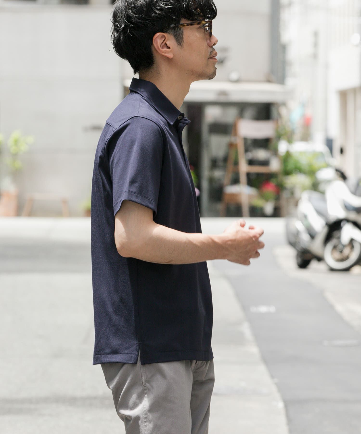 URBAN RESEARCH ROSSO「『XLサイズあり』ハイパフォーマンスコンフォートポロシャツ」|ポロシャツ|