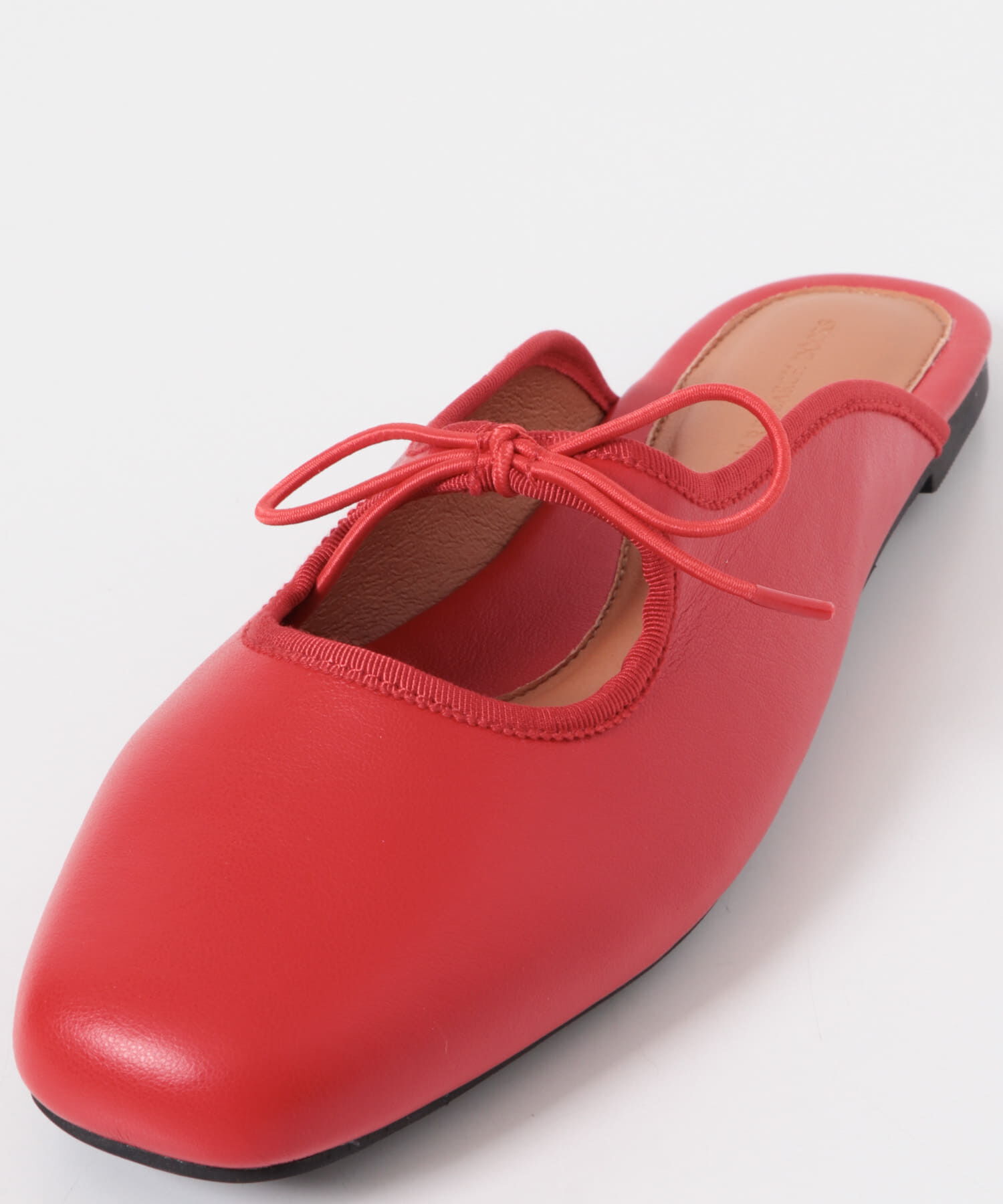 URBAN RESEARCH DOORS「スクエアトゥリボンミュール」|サンダル|