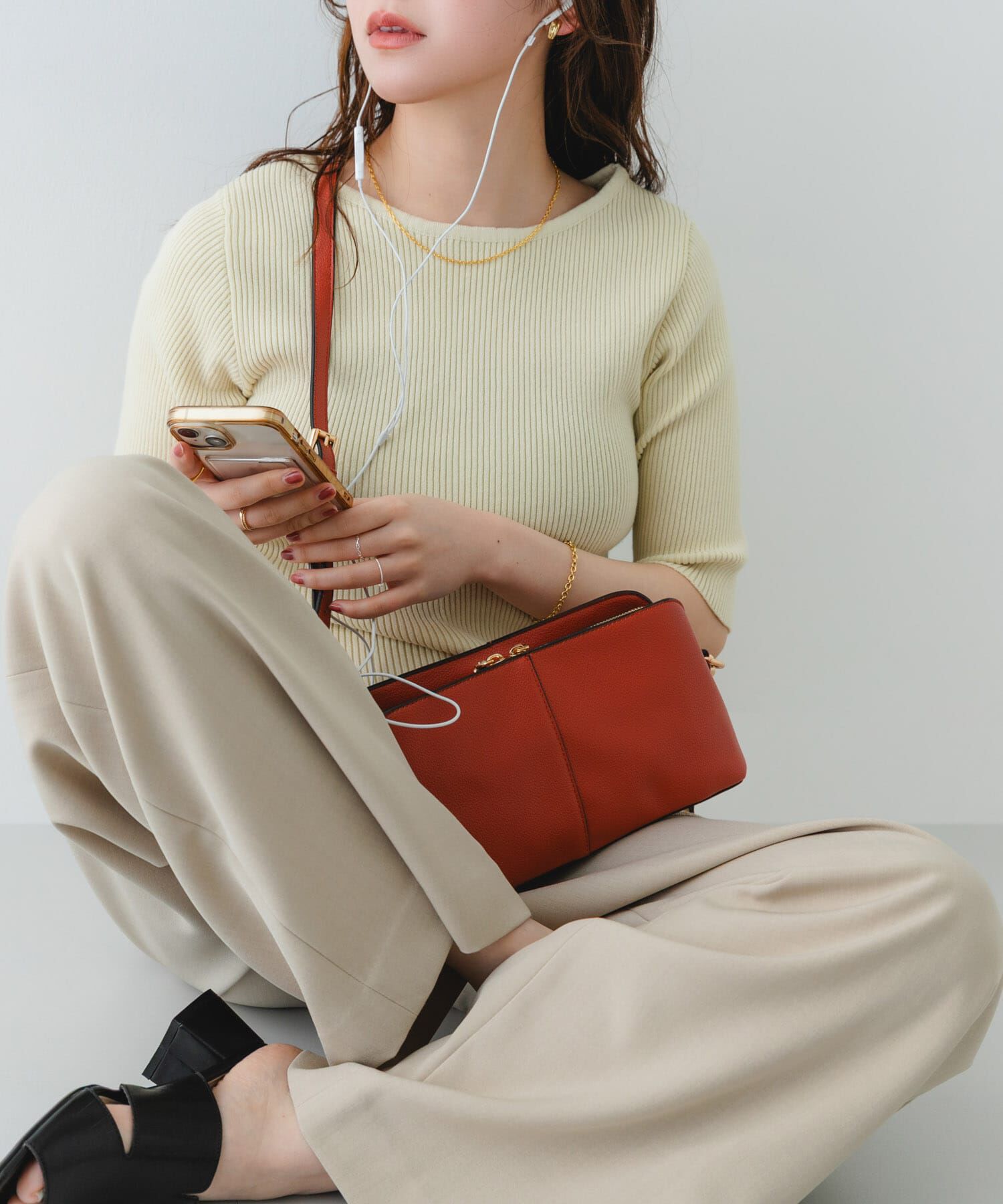 RODE SKO「センターステッチショルダーバッグ」|ショルダー・メッセンジャー|