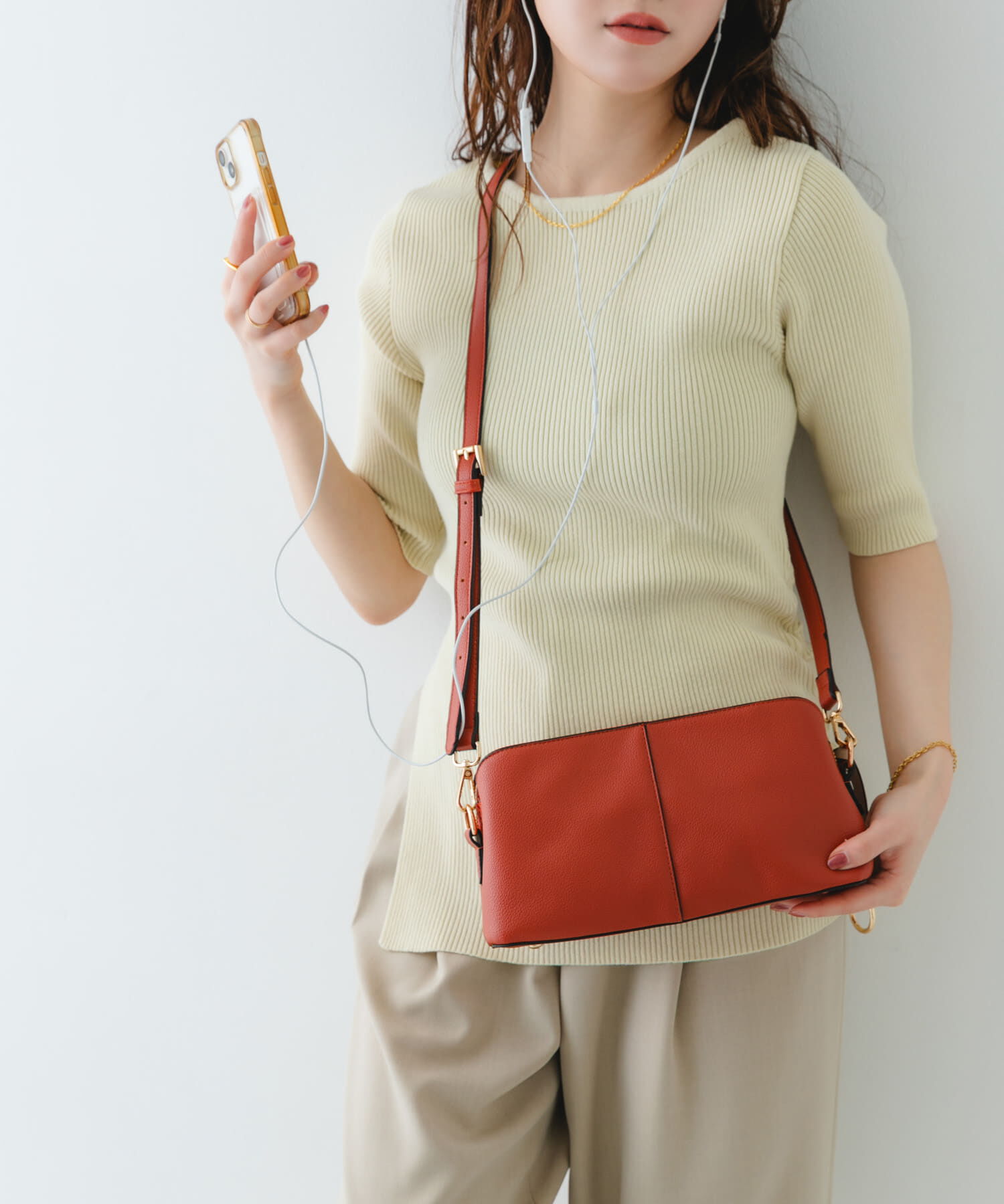 RODE SKO「センターステッチショルダーバッグ」|ショルダー・メッセンジャー|