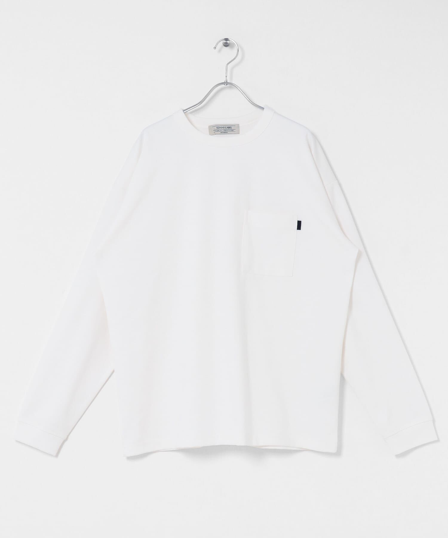 Sonny Label 「ポンチポケット付ロングスリーブTシャツ」|Tシャツ・カットソー|
