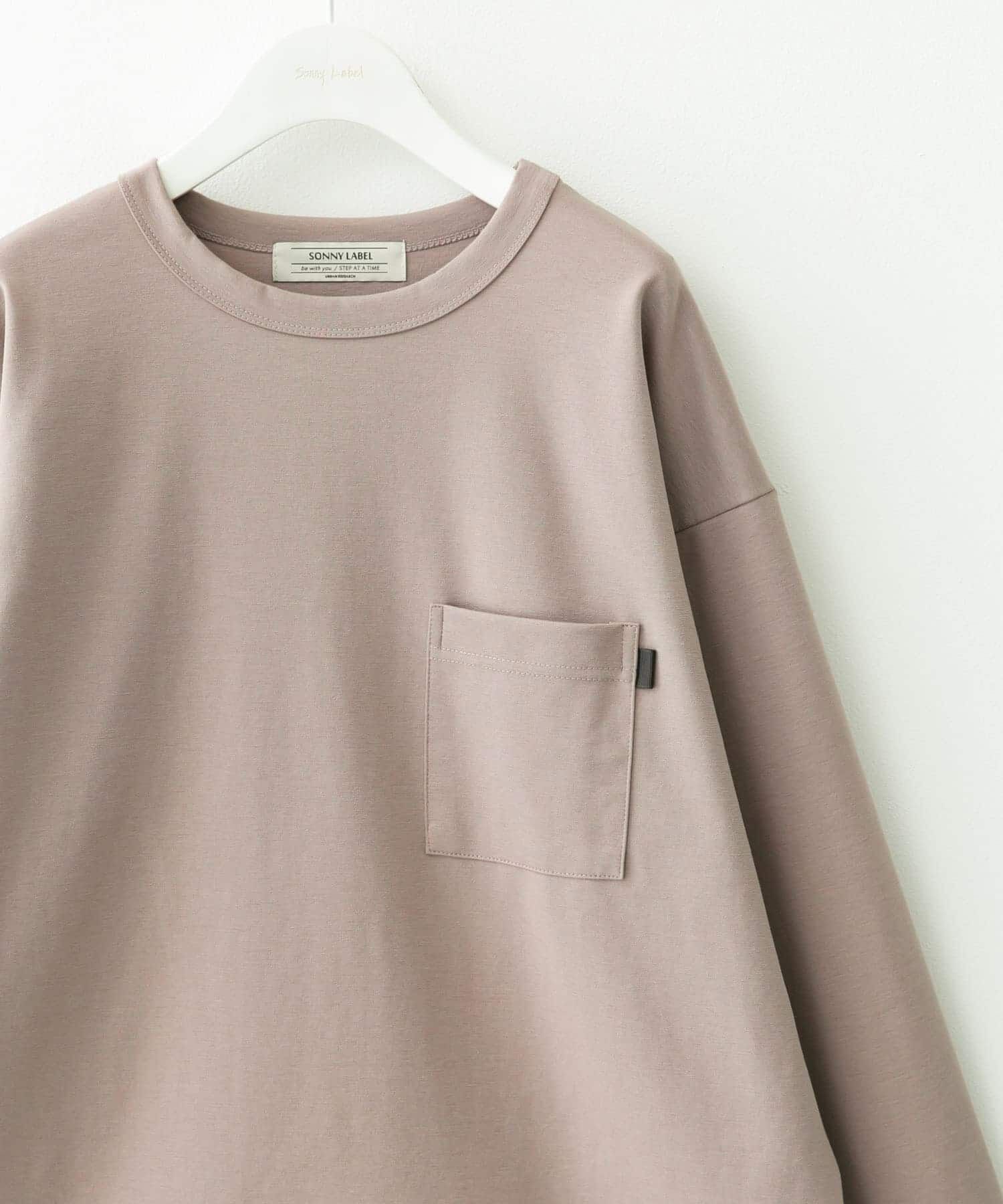 Sonny Label 「ポンチポケット付ロングスリーブTシャツ」|Tシャツ・カットソー|