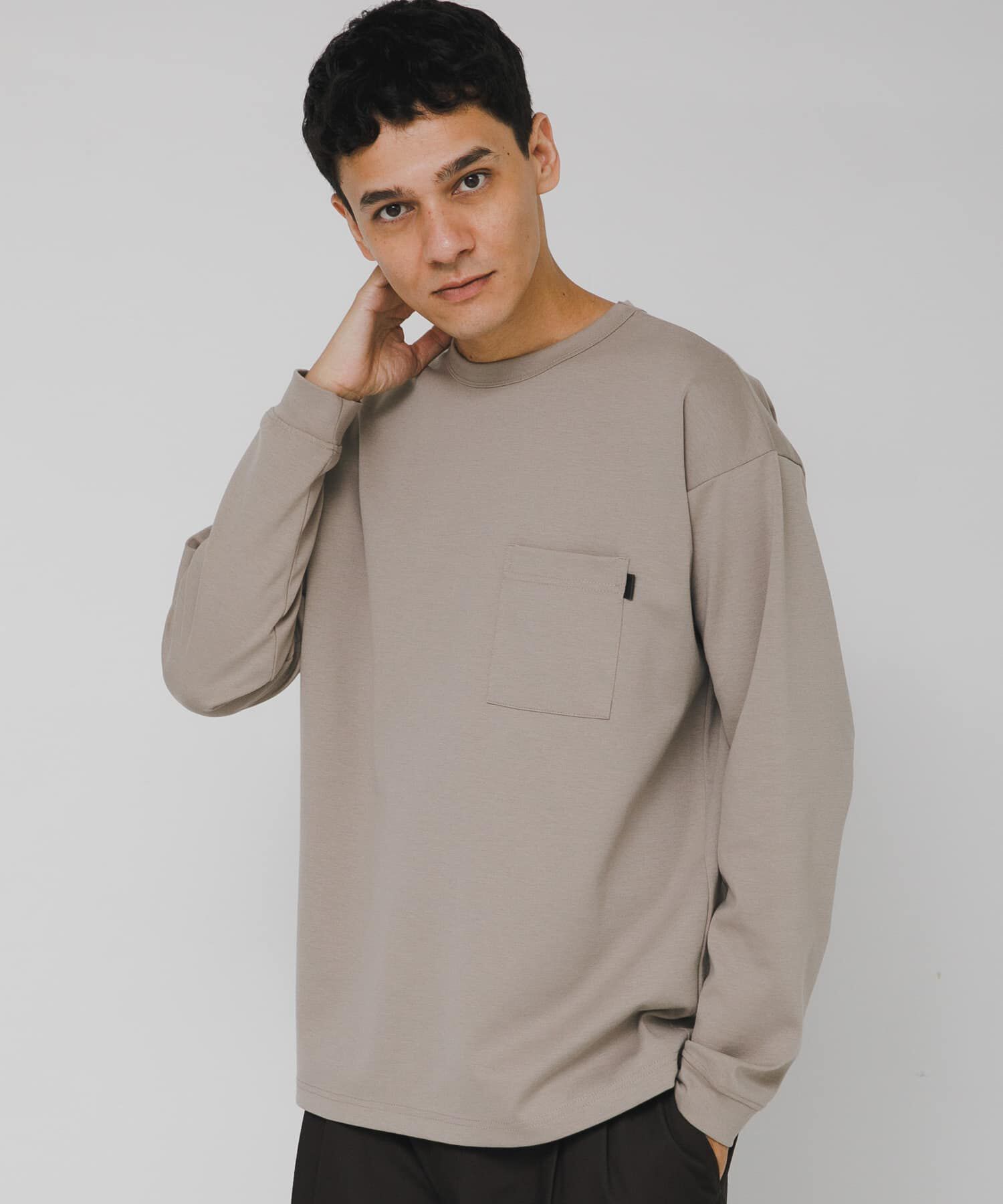 Sonny Label 「ポンチポケット付ロングスリーブTシャツ」|Tシャツ・カットソー|