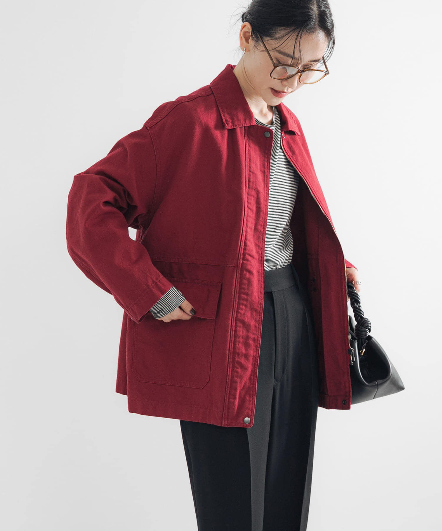 URBAN RESEARCH「コットンオックスカバーオール」|その他|レッド