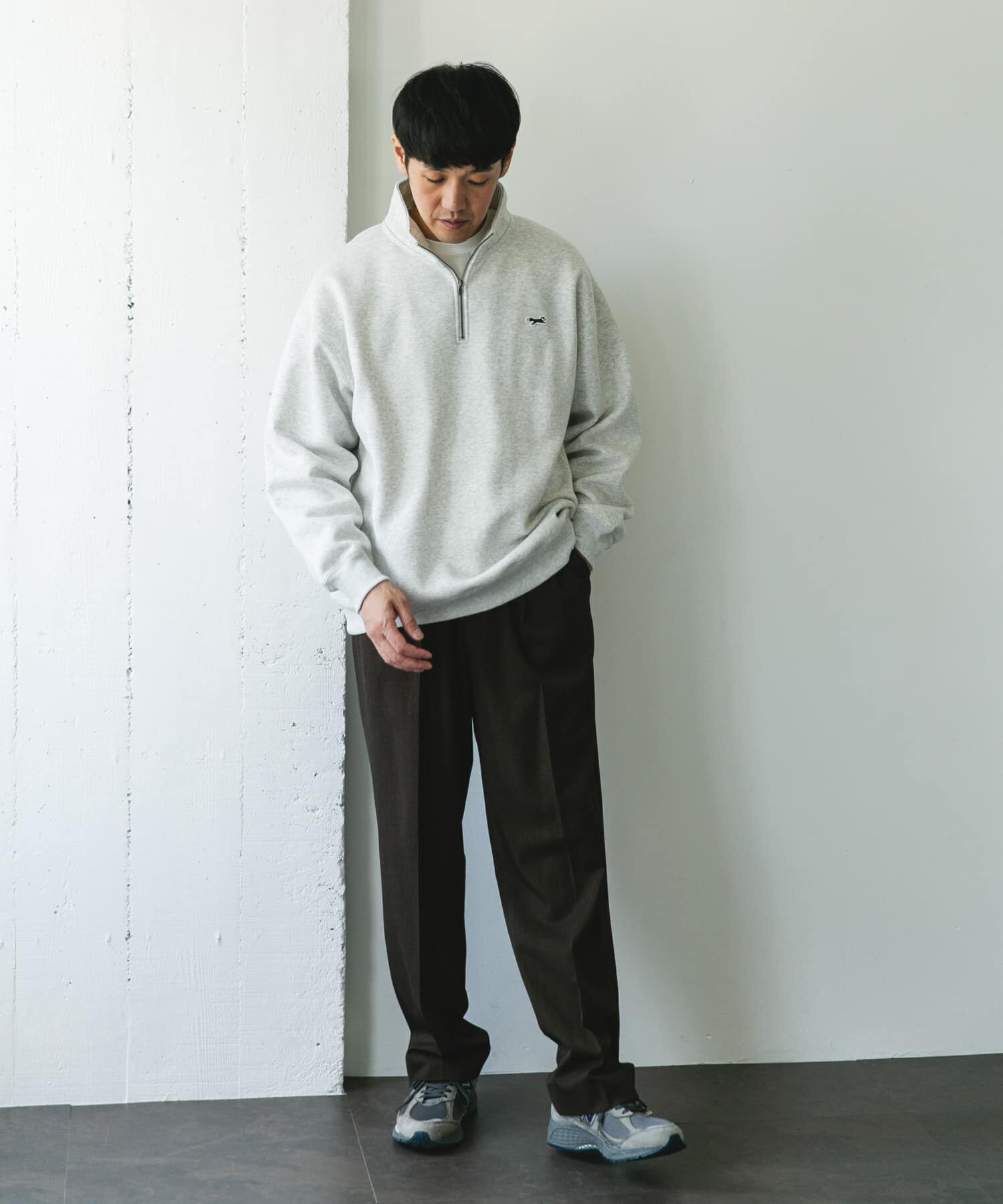 URBAN RESEARCH DOORS「『XLサイズ/WEB限定』『別注』PENNEYS&times;DOORS　THE FOX ハーフジップスウェット」|スウェット・ジャージ|