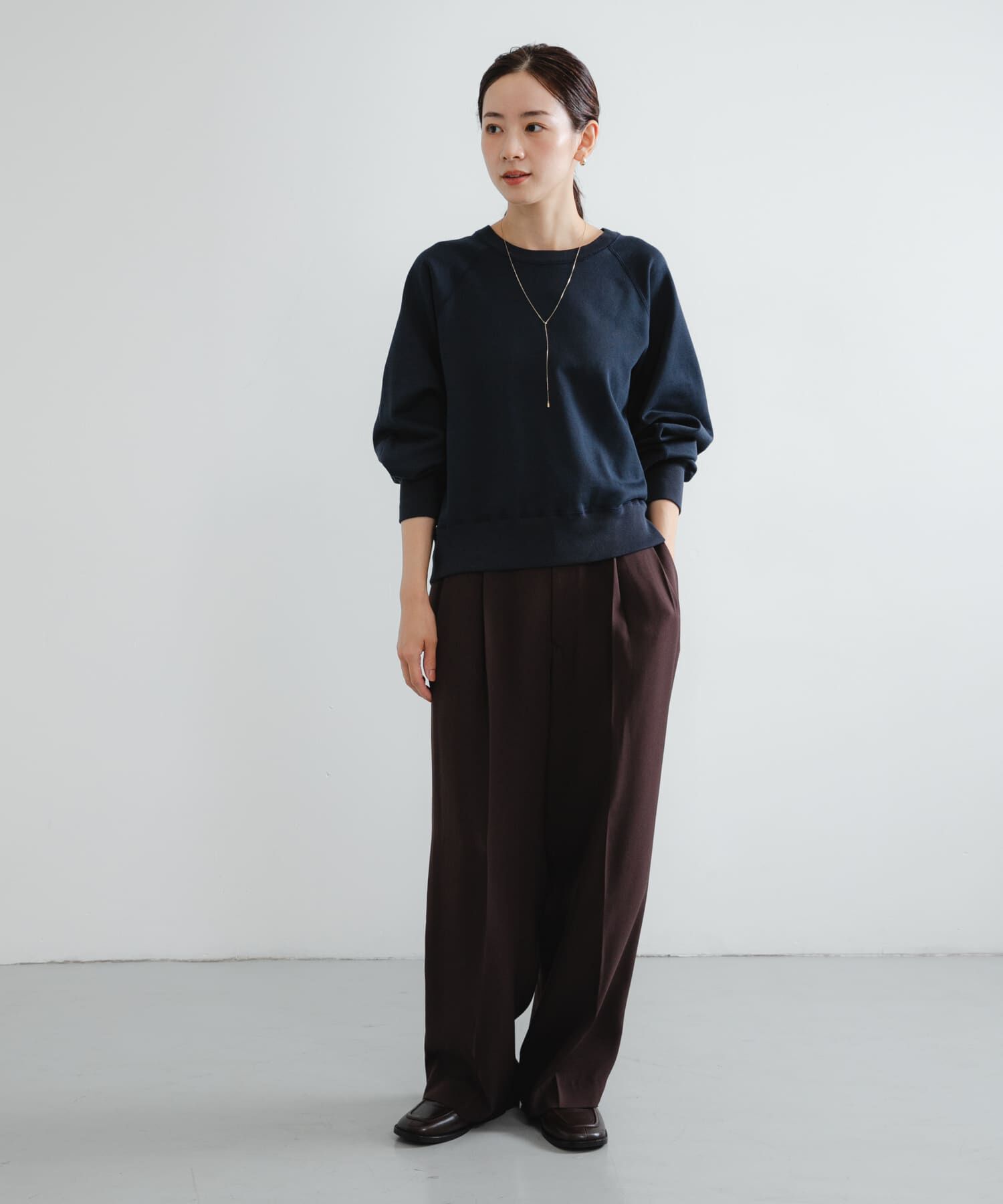 URBAN RESEARCH「スーピマコットンラグランスウェット」|スウェット・ジャージ|