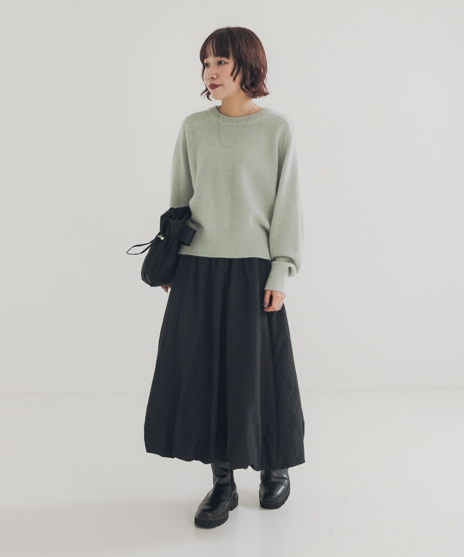 URBAN RESEARCH「バルーンギャザースカート」|スカート|