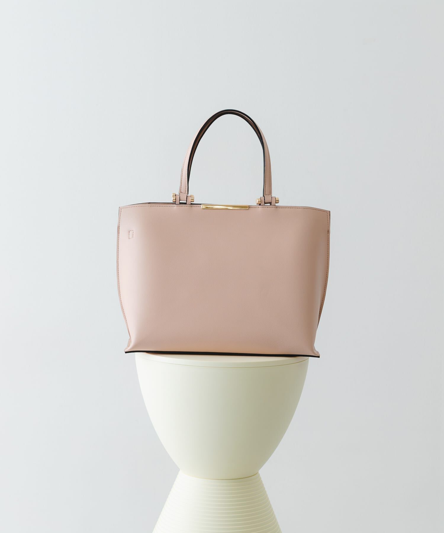 RODE SKO「メタル2WAY A4トートバッグ」|トートバッグ|ライトピンク