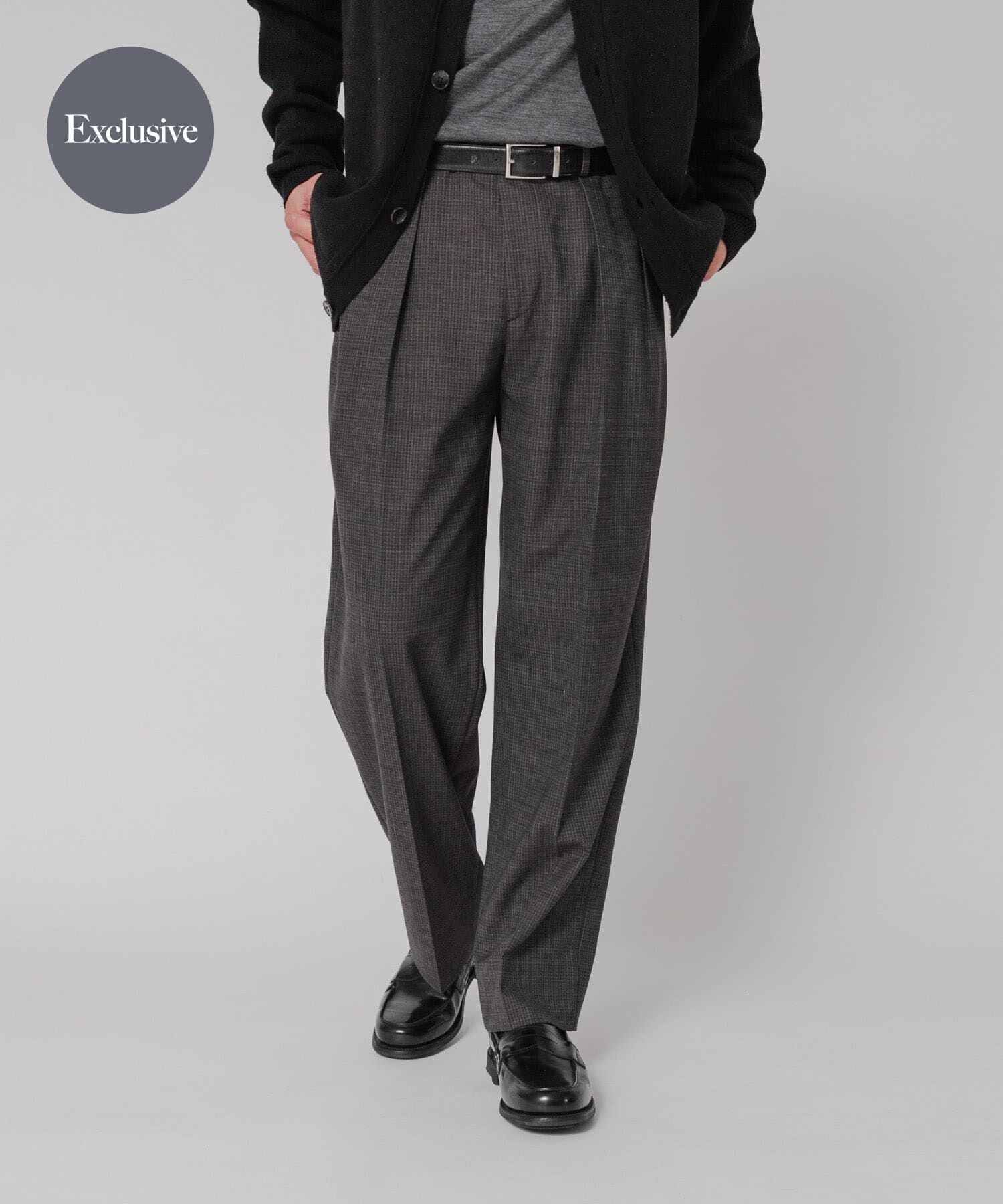 URBAN RESEARCH「BROOKS BROTHERS　EXCLUSIVE TRS 2INTUCK」|その他|ブラウン