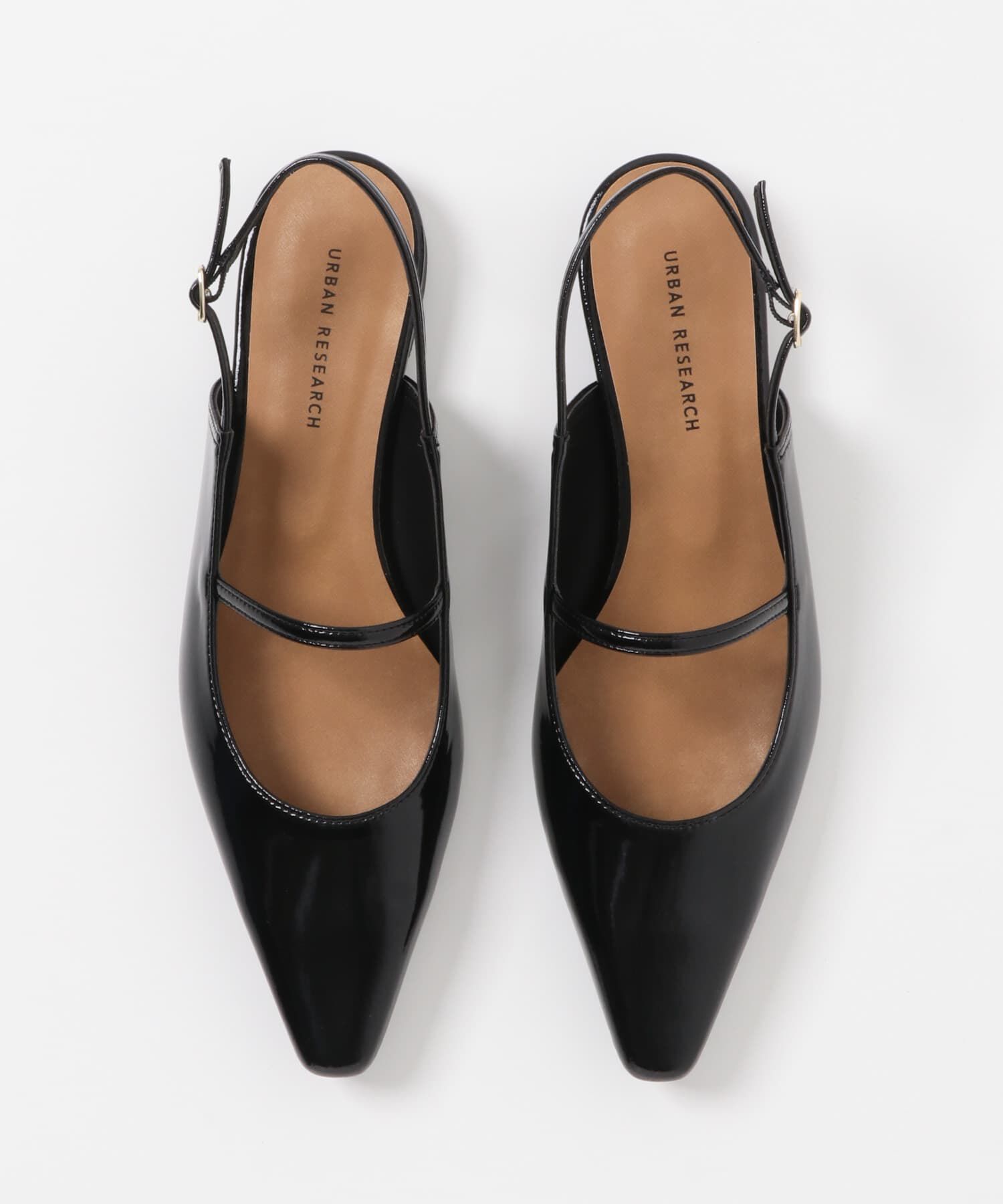 URBAN RESEARCH「ポインテッドバックストラップシューズ」|パンプス|