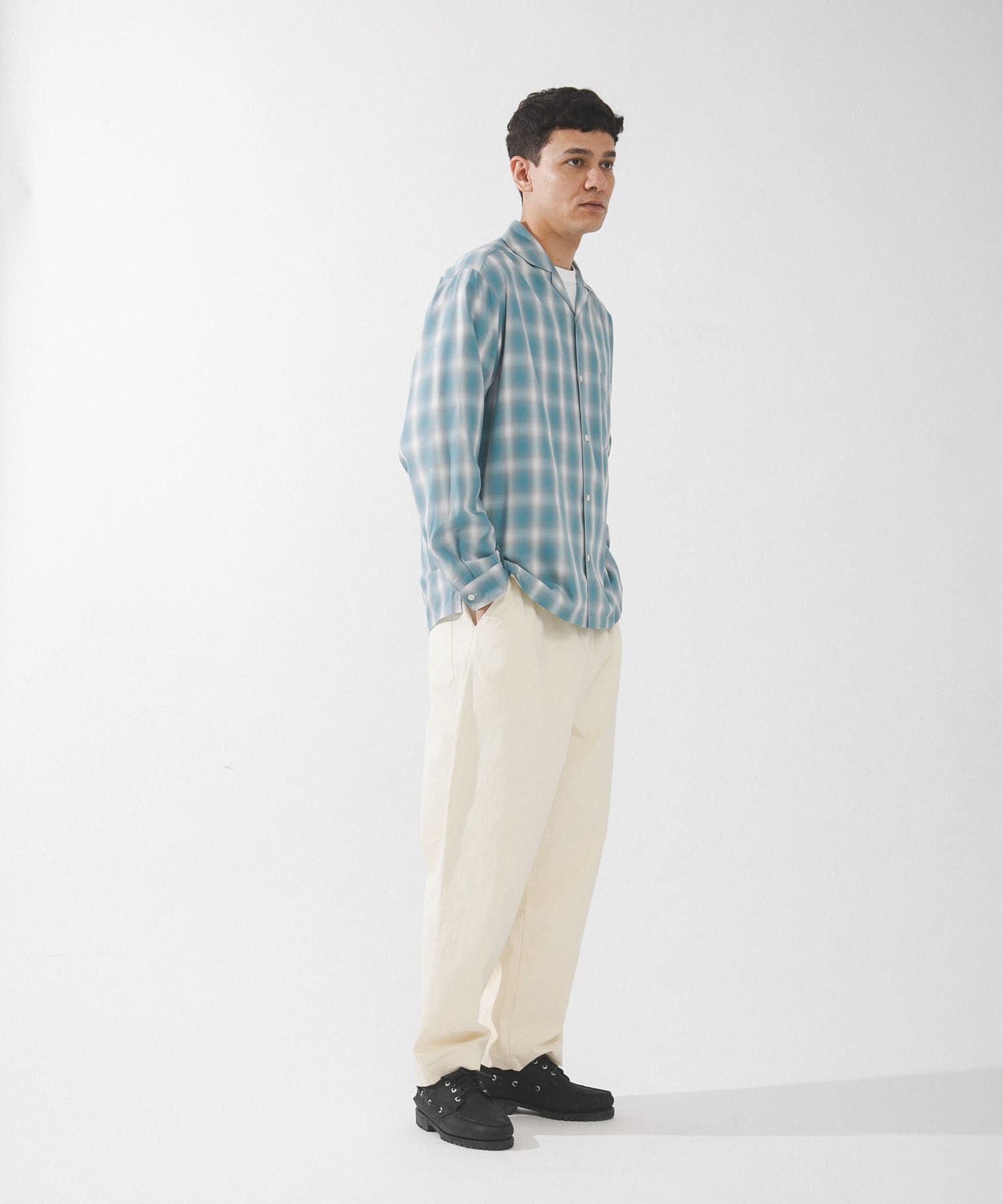 Sonny Label 「オンブレチェックロングスリーブシャツ」|シャツ・ブラウス|