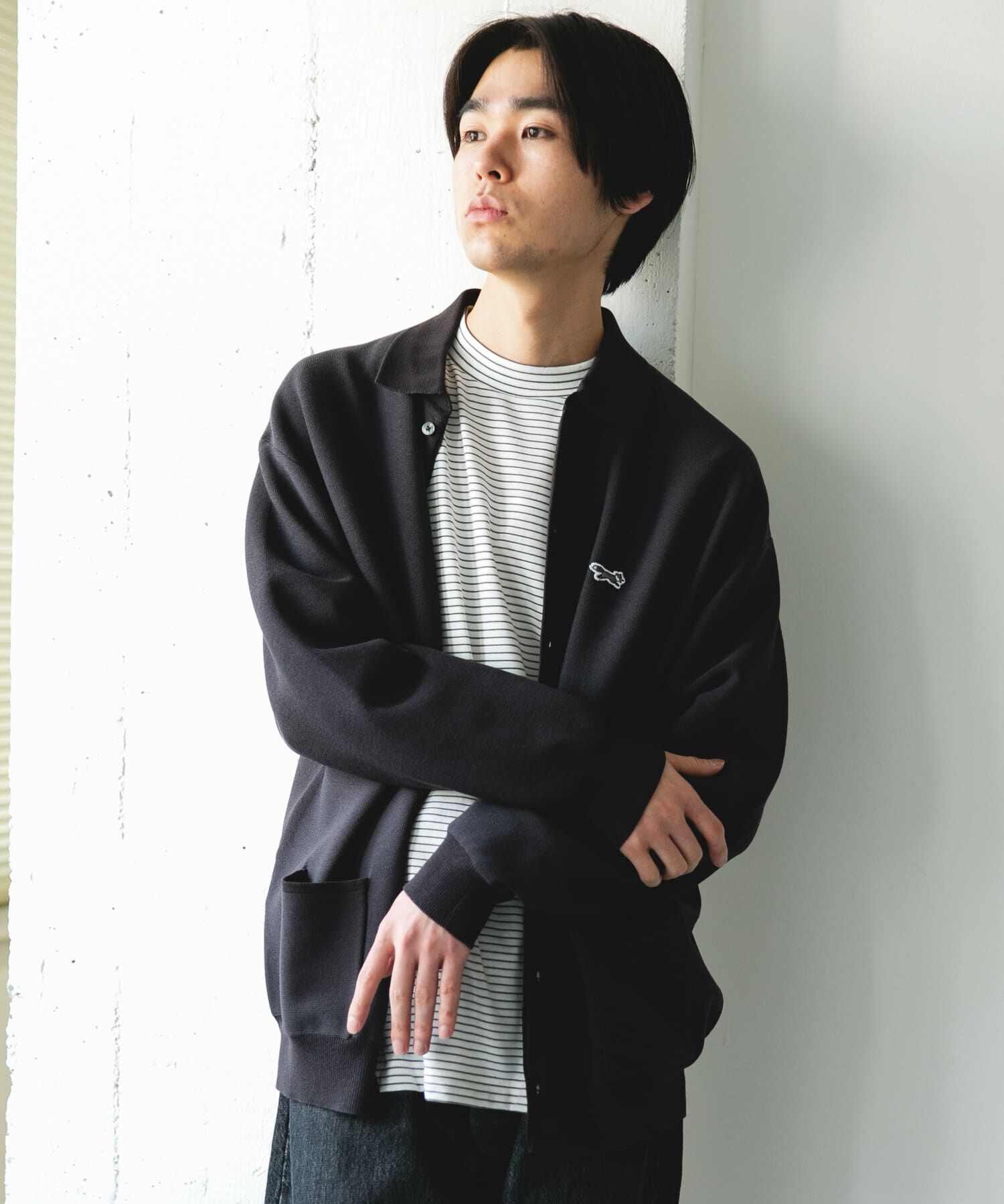 URBAN RESEARCH DOORS「『別注』PENNEYS&times;DOORS　THE FOX シャツカーディガン」|カーディガン|