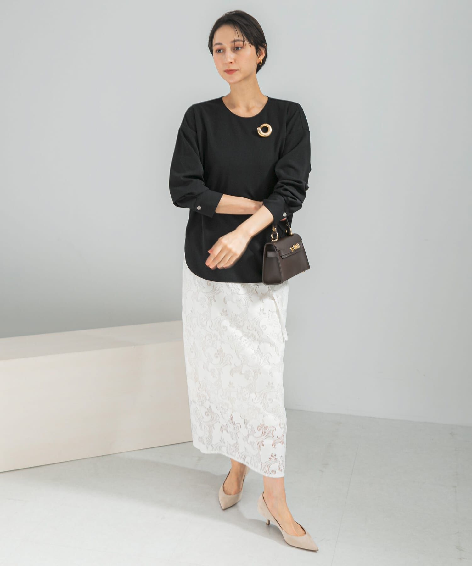 URBAN RESEARCH ROSSO「ラッセルレーススカート」|スカート|