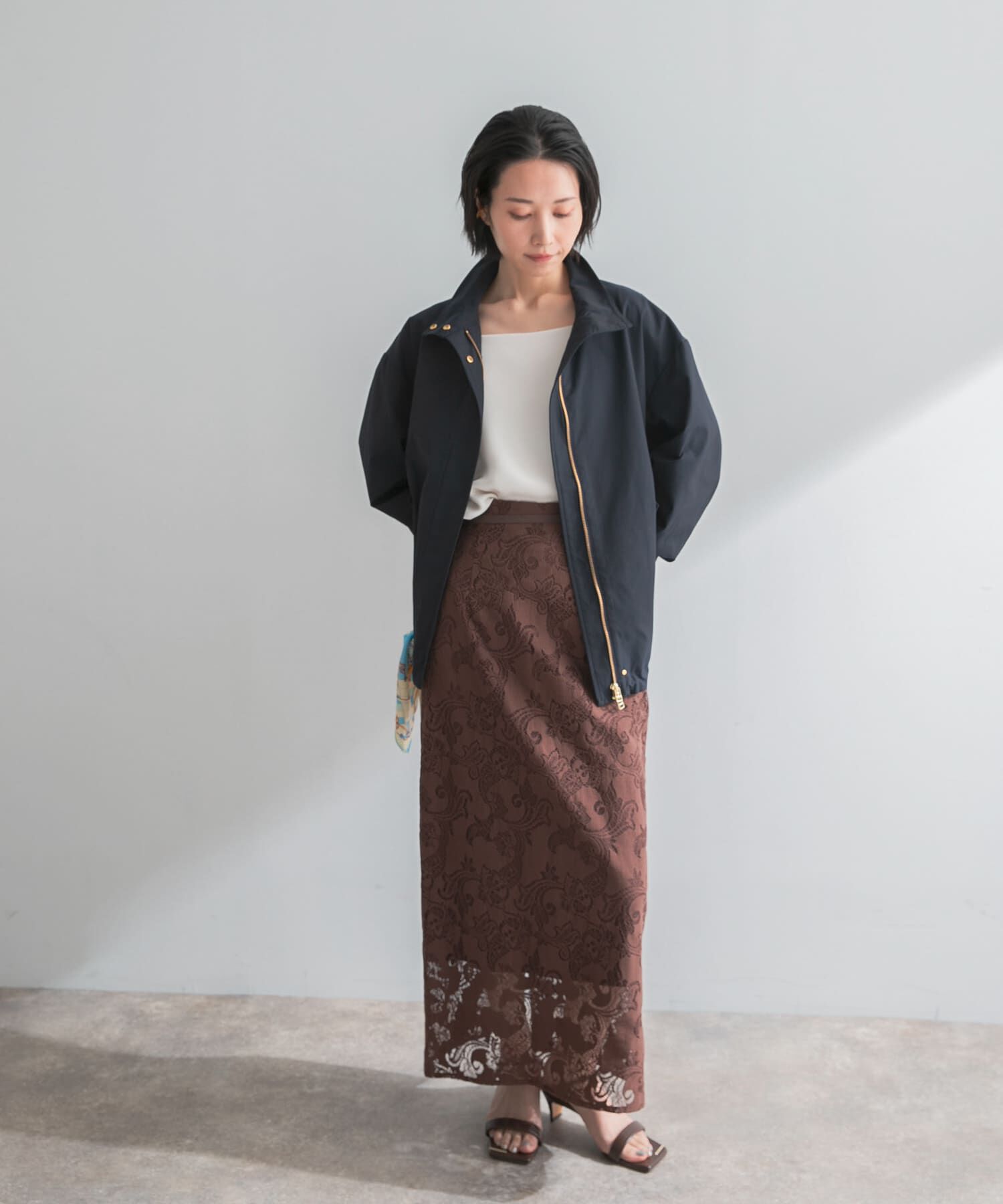 URBAN RESEARCH ROSSO「ラッセルレーススカート」|スカート|