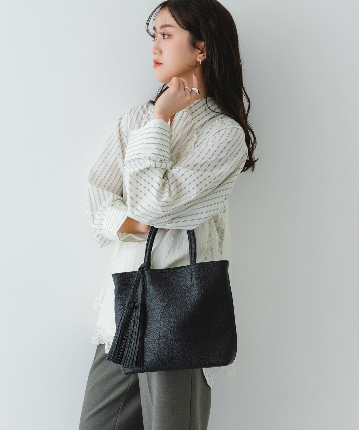 RODE SKO「『Sサイズ』タッセル軽量2WAYプチトートバッグ」|トートバッグ|