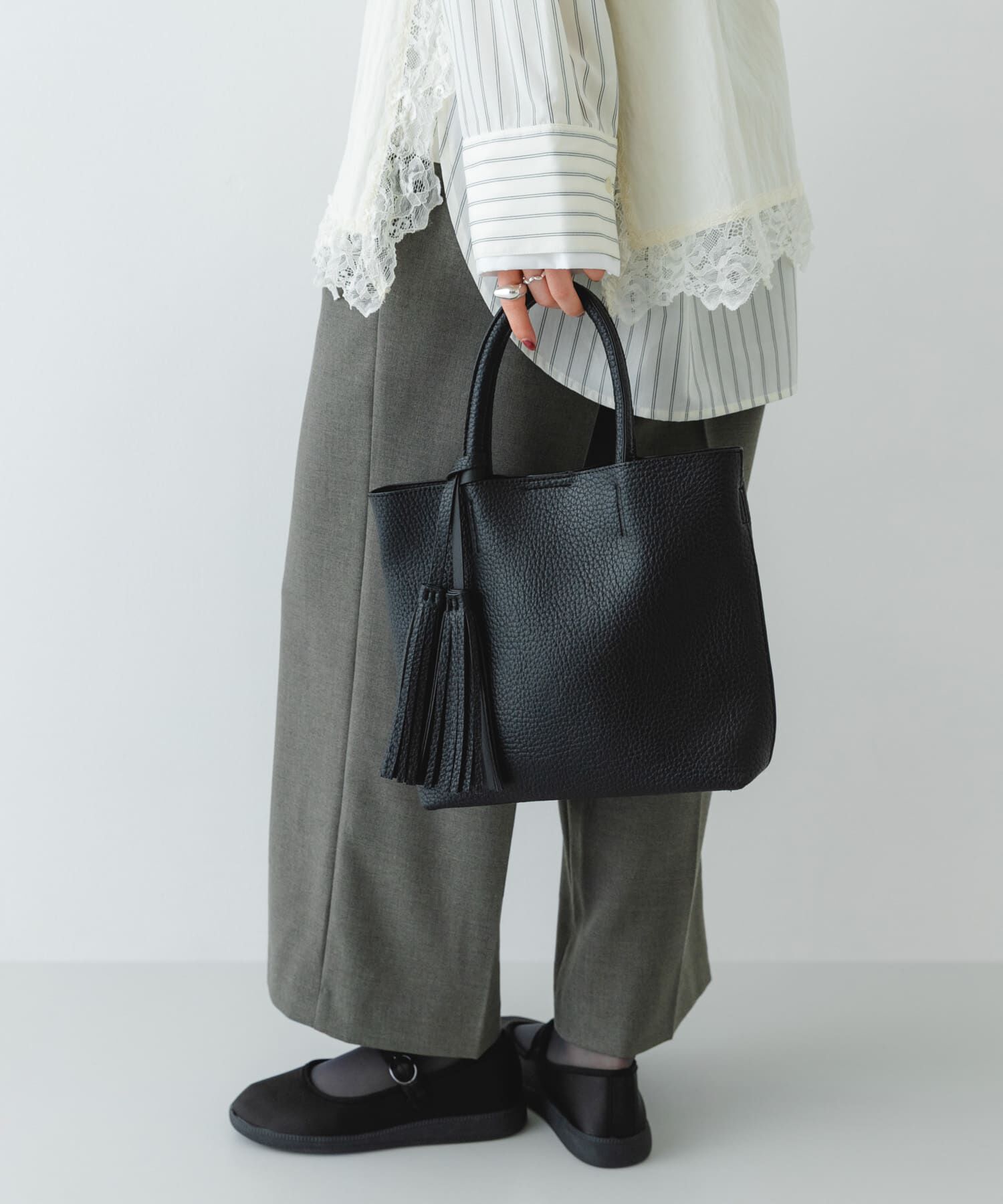 RODE SKO「『Sサイズ』タッセル軽量2WAYプチトートバッグ」|トートバッグ|