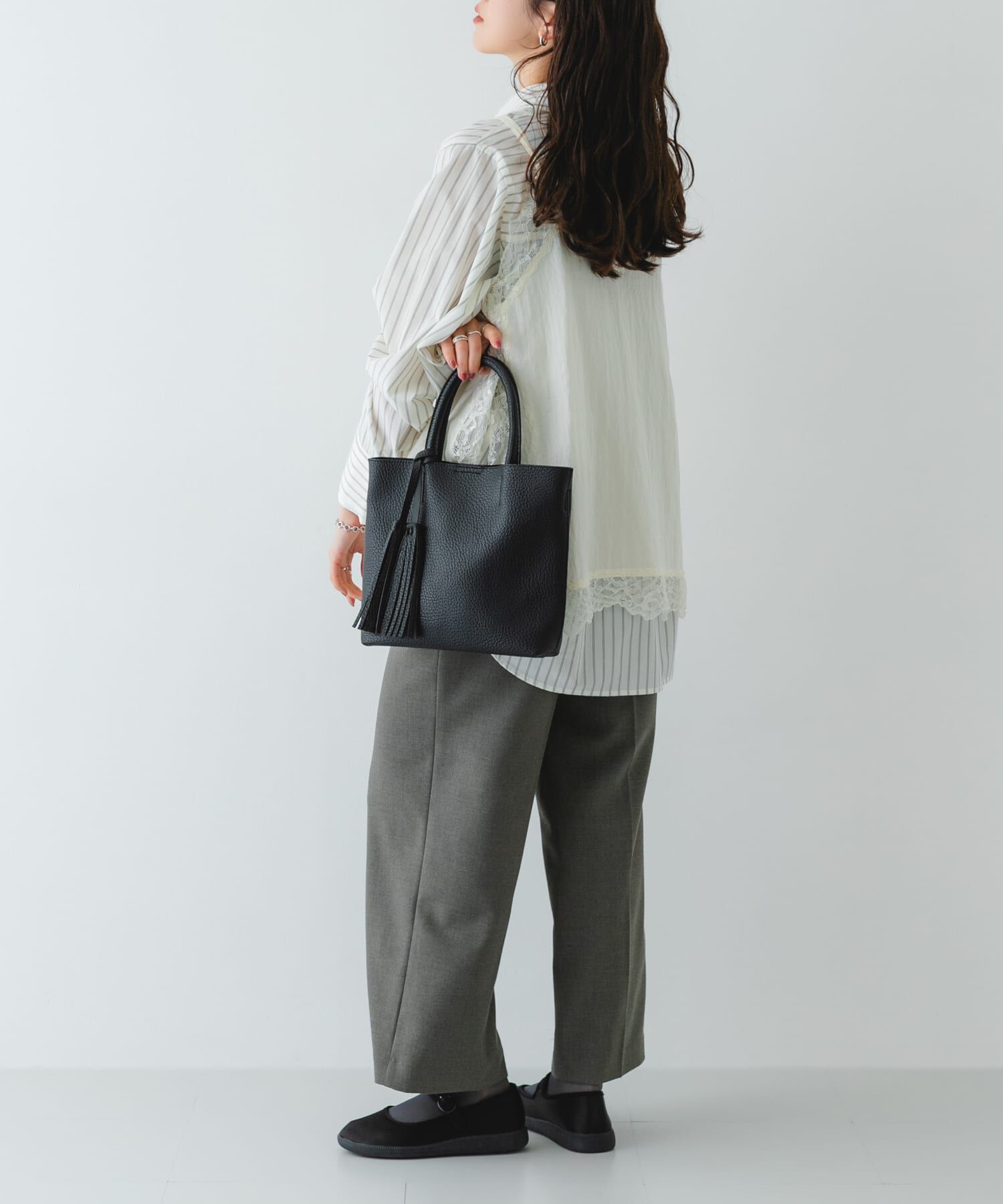 RODE SKO「『Sサイズ』タッセル軽量2WAYプチトートバッグ」|トートバッグ|