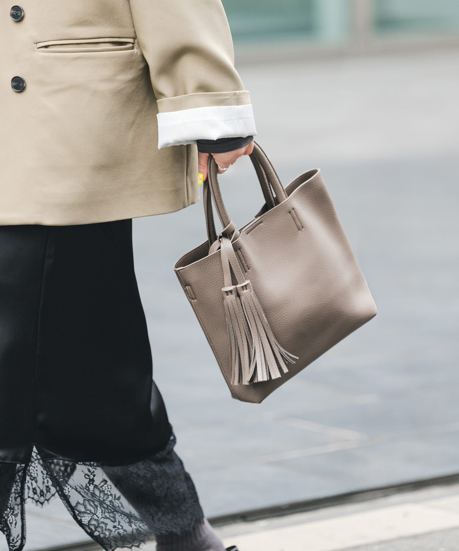 RODE SKO「『Sサイズ』タッセル軽量2WAYプチトートバッグ」|トートバッグ|