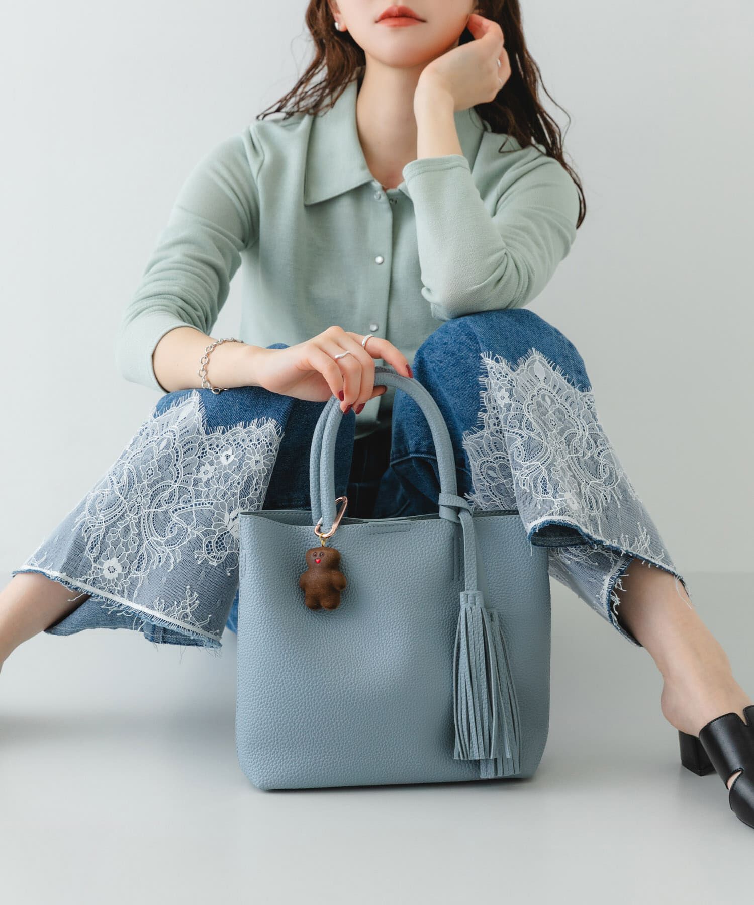 RODE SKO「『Sサイズ』タッセル軽量2WAYプチトートバッグ」|トートバッグ|