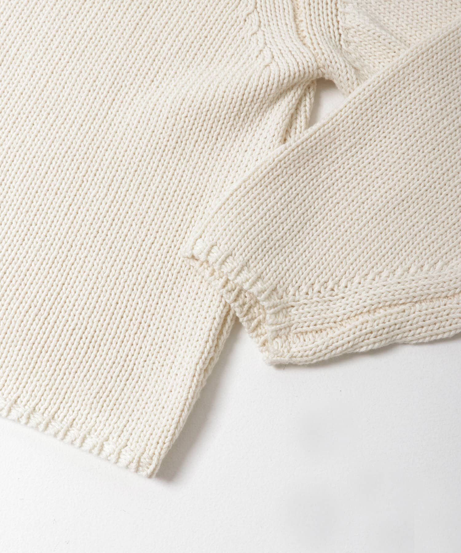 かぐれ「コットンローゲージショートカーディガン」|カーディガン|