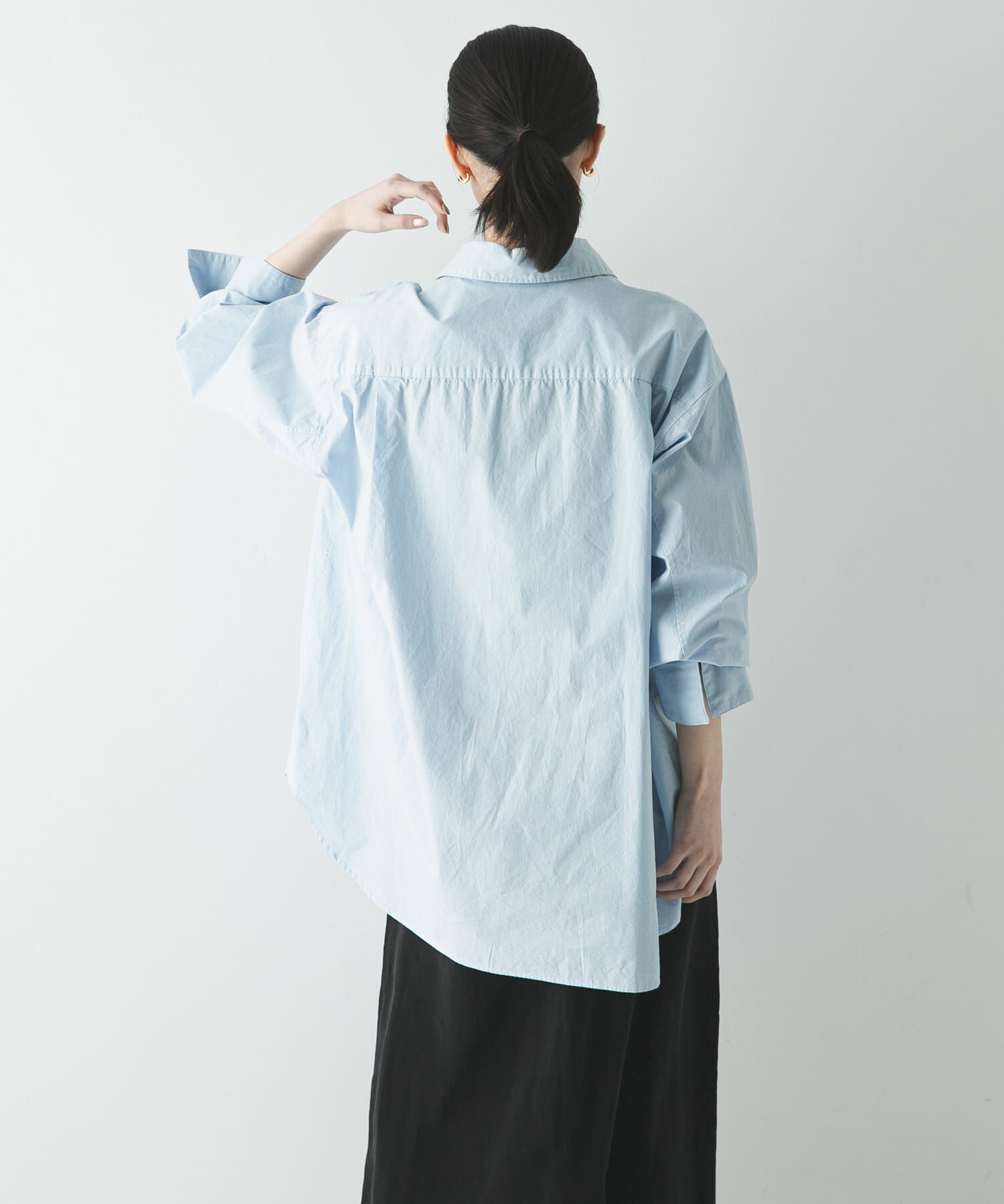 URBAN RESEARCH「ガーメントダイコットンオーバーシャツ」|シャツ・ブラウス|