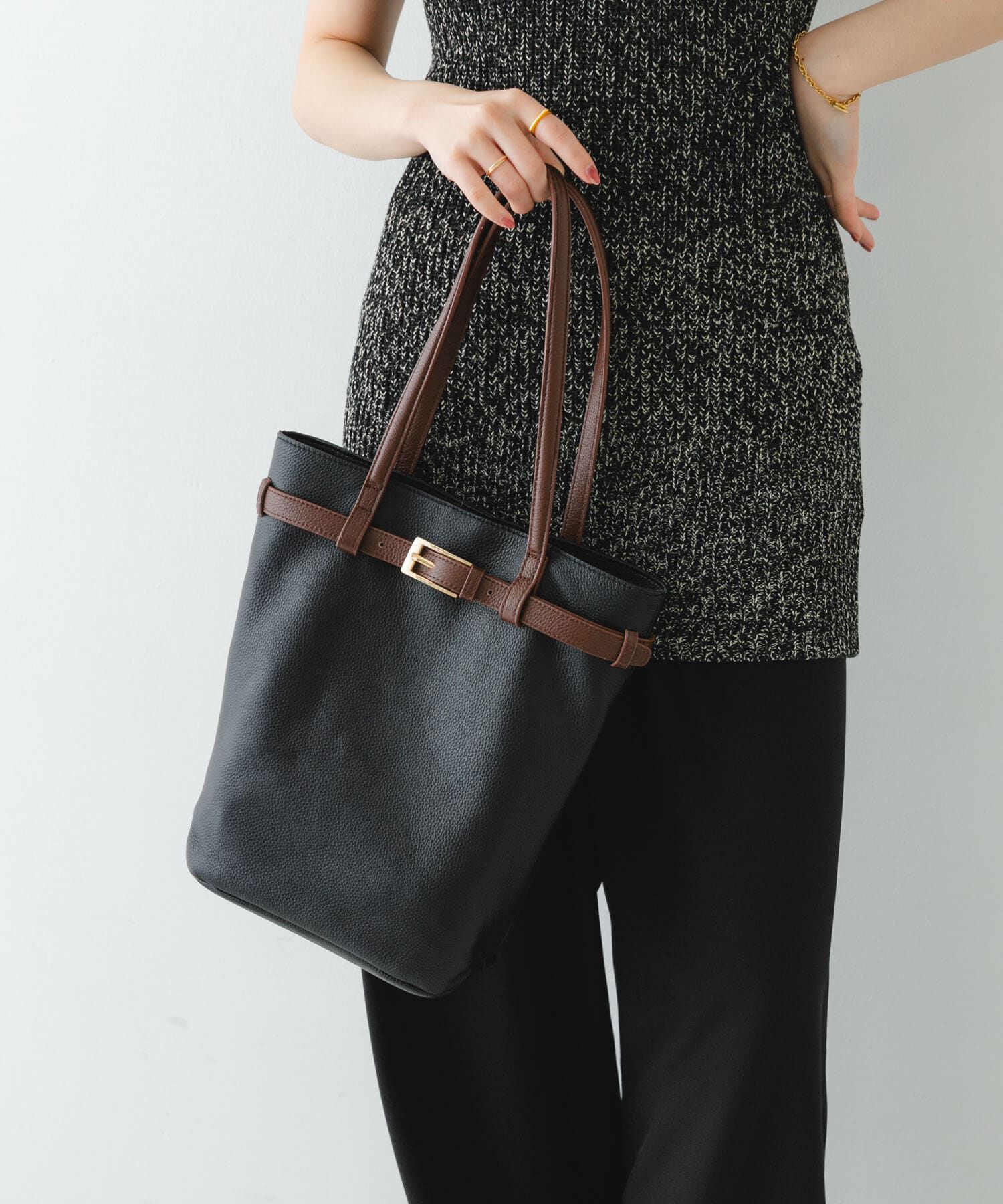 RODE SKO「『別注』BEAURE&times;RODESKO　カウレザーベルトデザイントートバッグ」|トートバッグ|