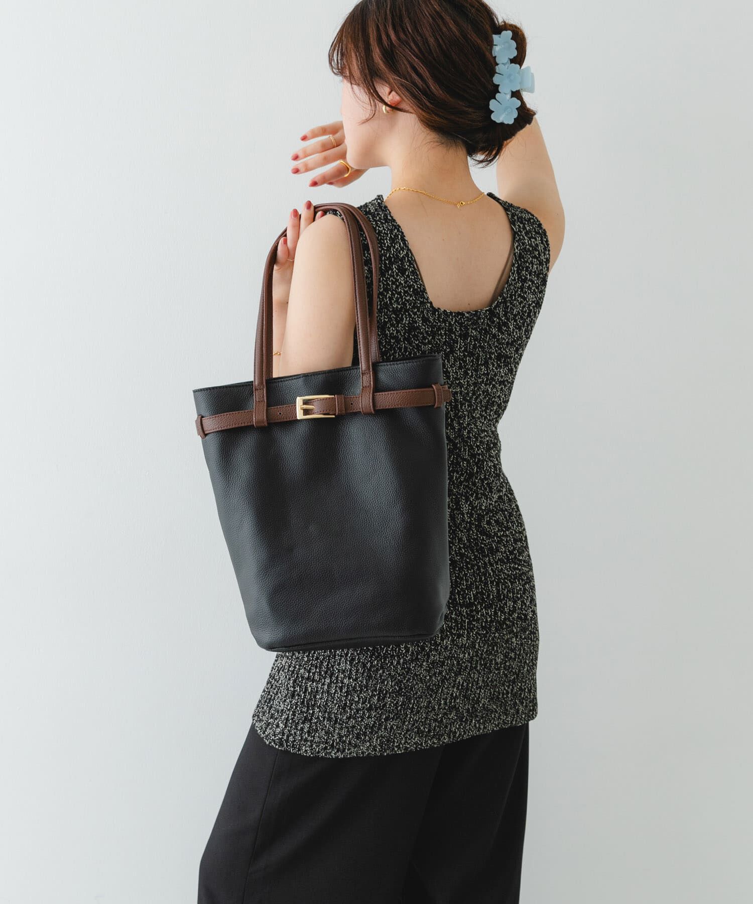 RODE SKO「『別注』BEAURE&times;RODESKO　カウレザーベルトデザイントートバッグ」|トートバッグ|