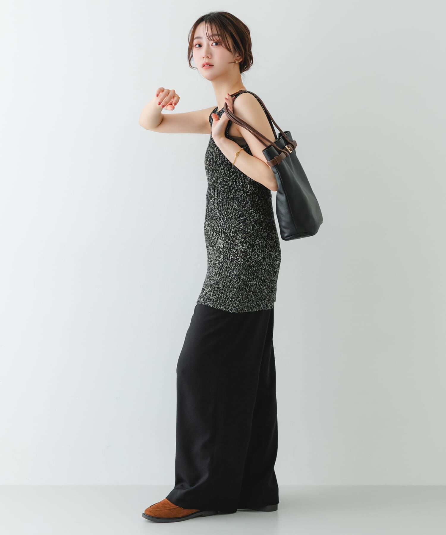 RODE SKO「『別注』BEAURE&times;RODESKO　カウレザーベルトデザイントートバッグ」|トートバッグ|