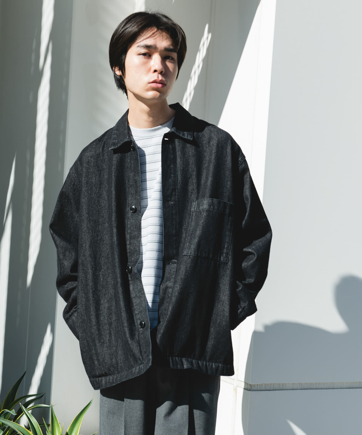 URBAN RESEARCH DOORS「デニムシャツカバーオール」|その他|