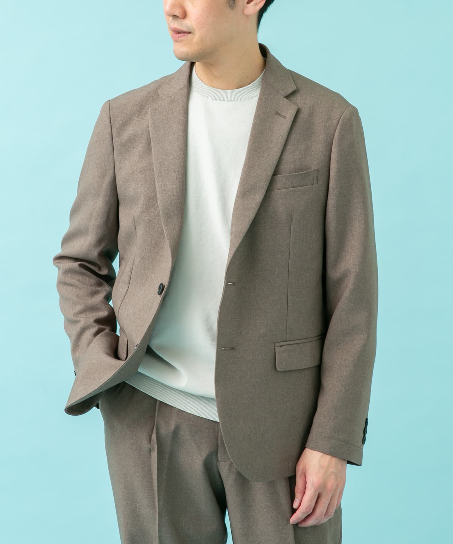 URBAN RESEARCH DOORS「LIFE STYLE TAILOR　メランジストレッチジャケット」|その他|