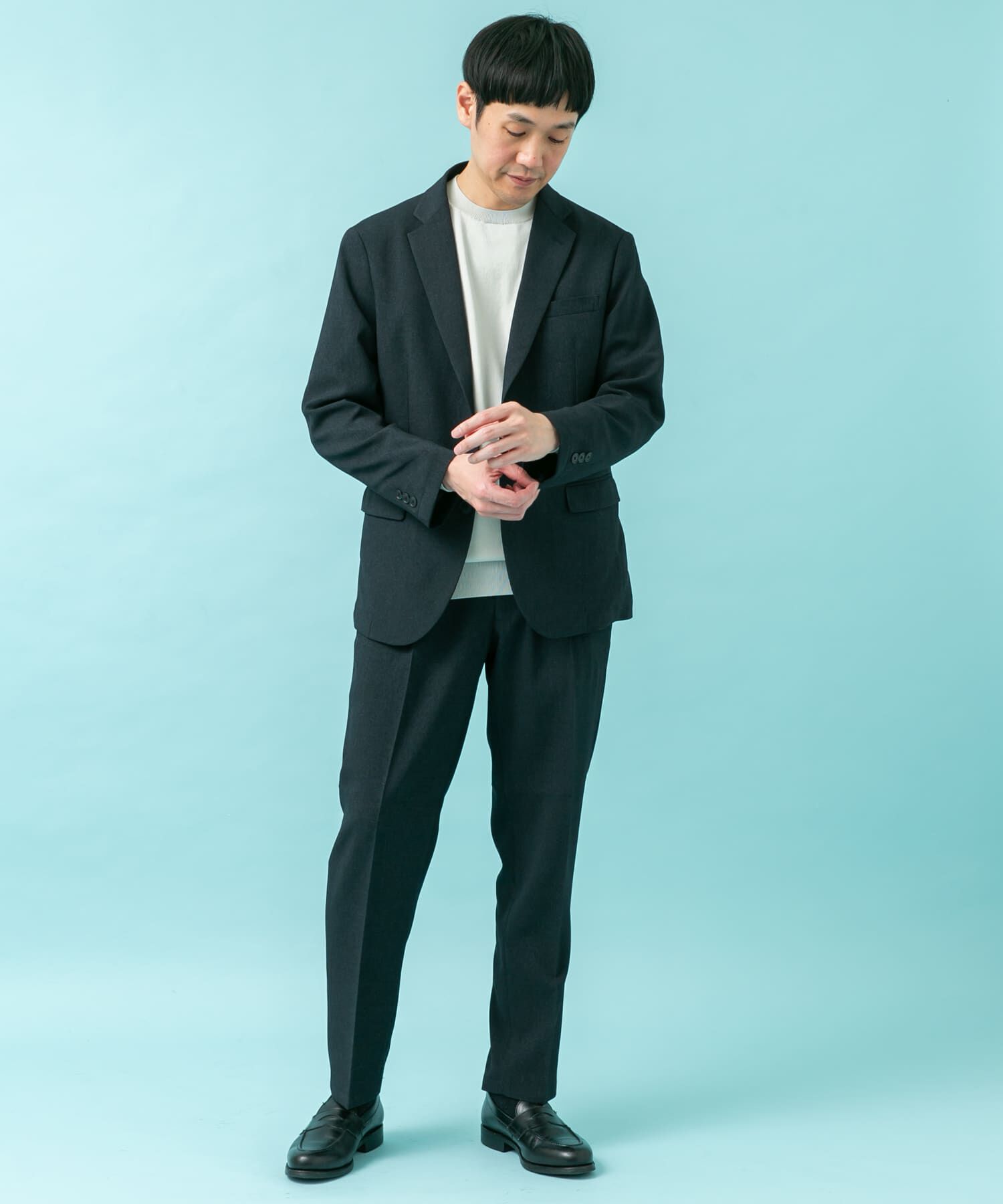 URBAN RESEARCH DOORS「LIFE STYLE TAILOR　メランジストレッチジャケット」|その他|