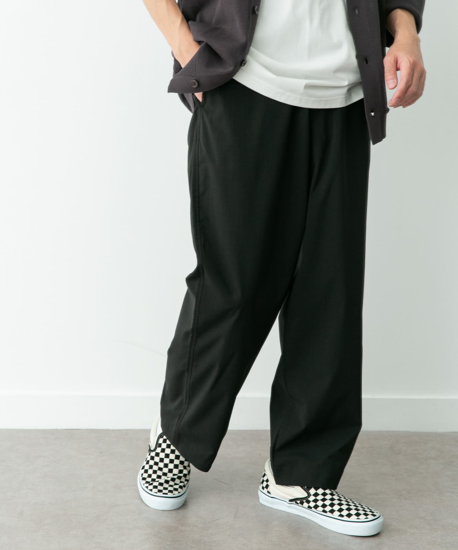 Sonny Label 「リネンタッチポリエステルイージーパンツ」|その他|