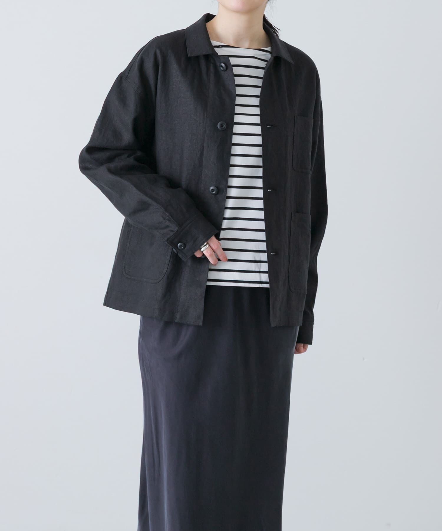 かぐれ「『ユニセックス』リネンカバーオール」|その他|