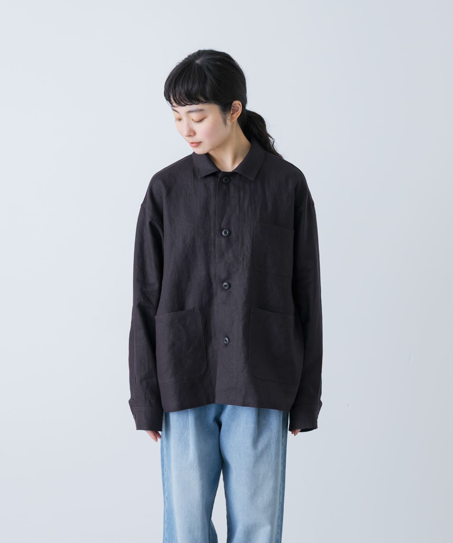 かぐれ「『ユニセックス』リネンカバーオール」|その他|