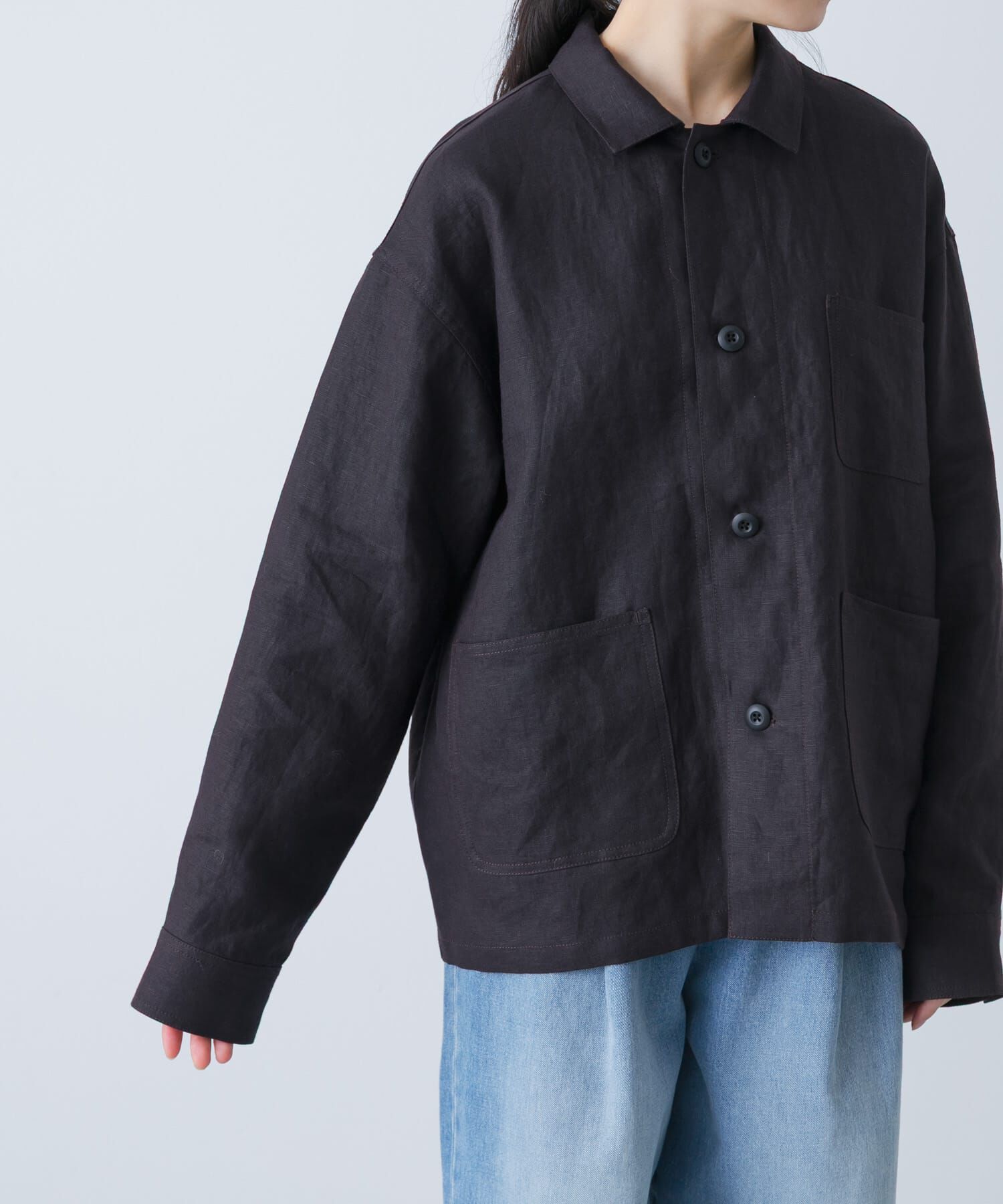 かぐれ「『ユニセックス』リネンカバーオール」|その他|