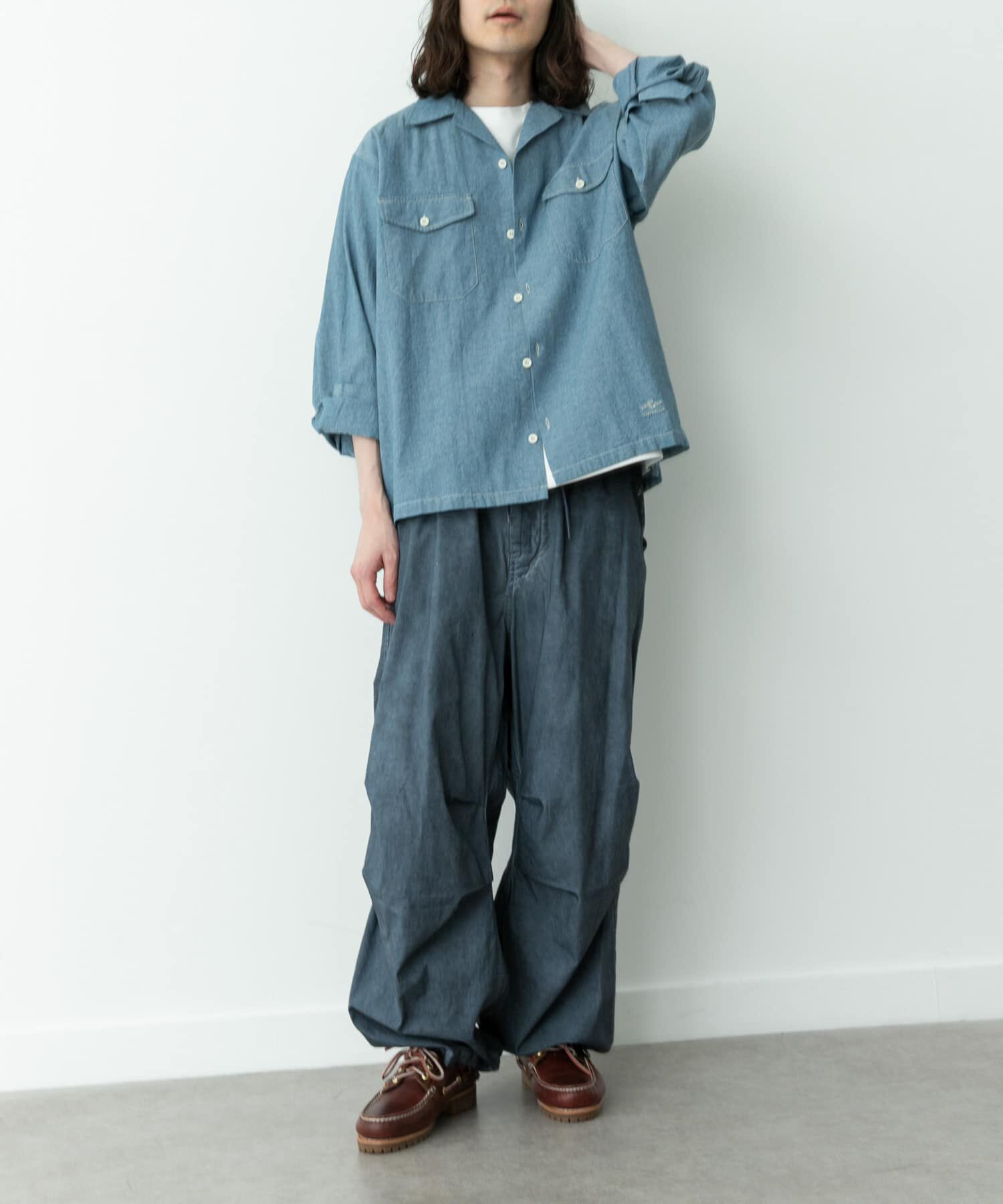 Sonny Label 「ARMY TWILL　CHAMBRAY OPEN COLLAR SHIRTS」|シャツ・ブラウス|