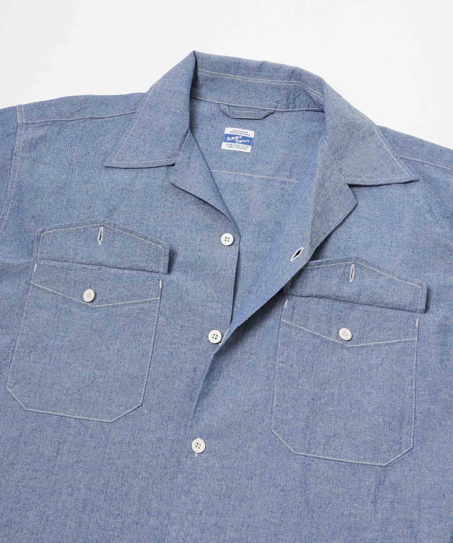 Sonny Label 「ARMY TWILL　CHAMBRAY OPEN COLLAR SHIRTS」|シャツ・ブラウス|