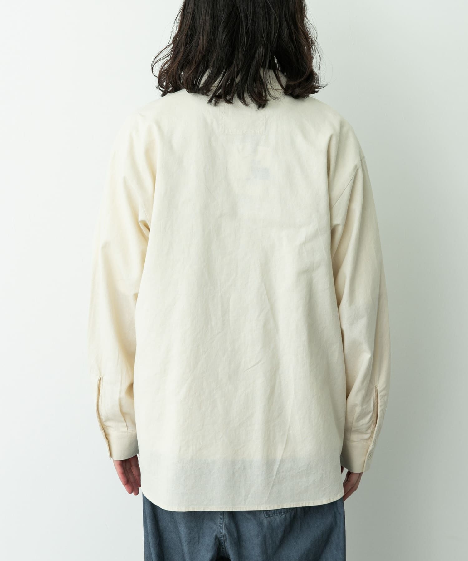 Sonny Label 「ARMY TWILL　COTTON LINEN UTILITYSHIRTS」|シャツ・ブラウス|