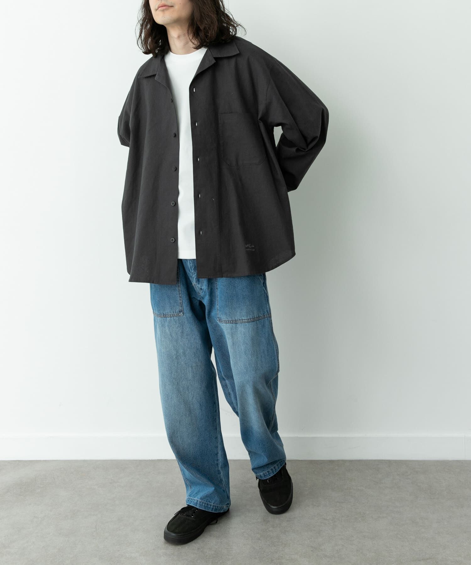 Sonny Label 「ARMY TWILL　COTTON LINEN UTILITYSHIRTS」|シャツ・ブラウス|