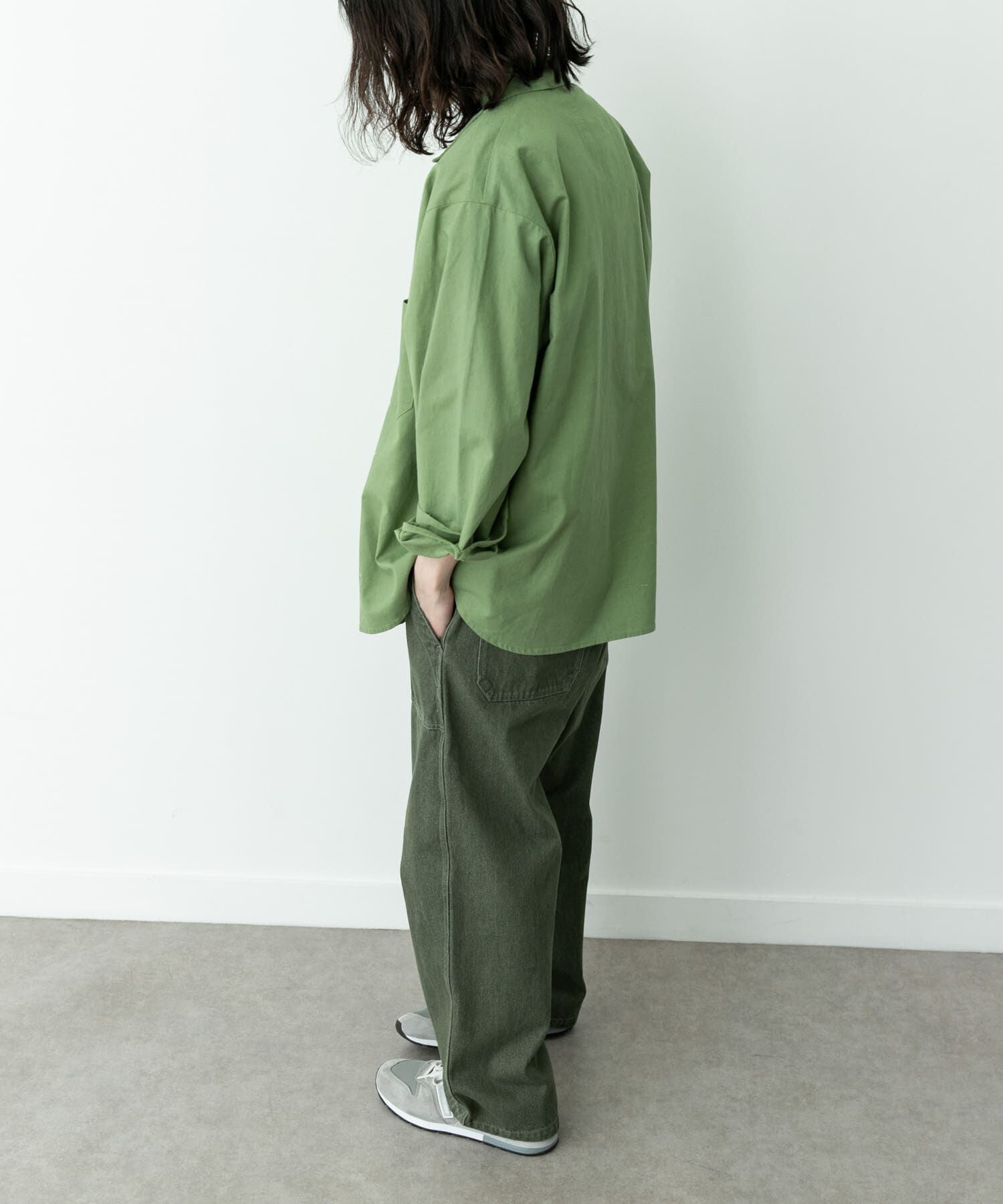 Sonny Label 「ARMY TWILL　COTTON LINEN UTILITYSHIRTS」|シャツ・ブラウス|