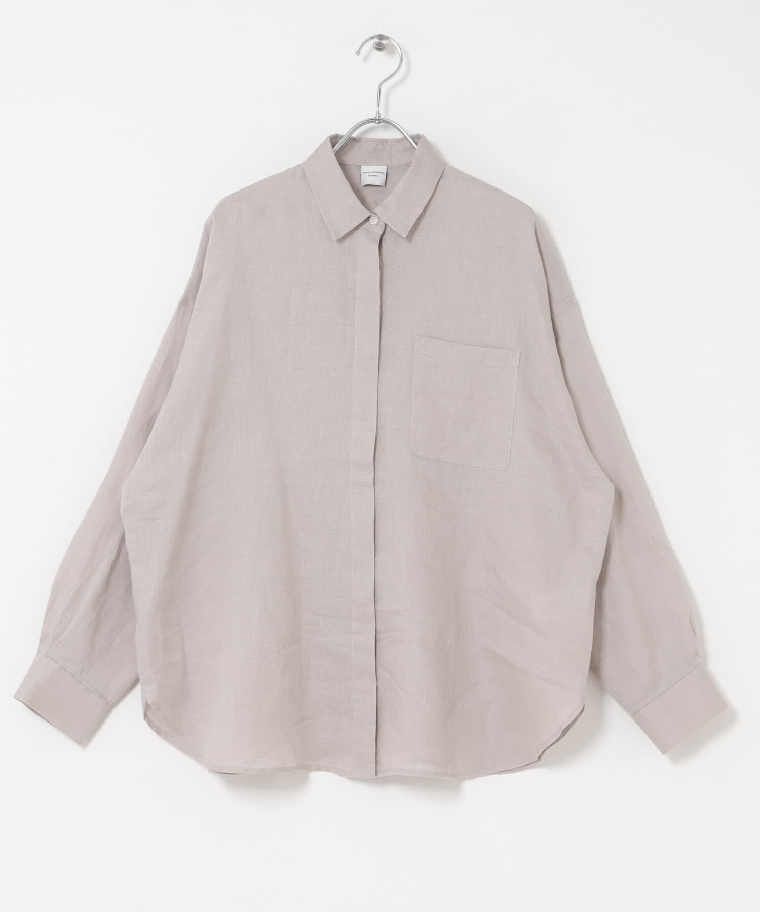 URBAN RESEARCH DOORS「リネンオーバーシャツ」|シャツ・ブラウス|